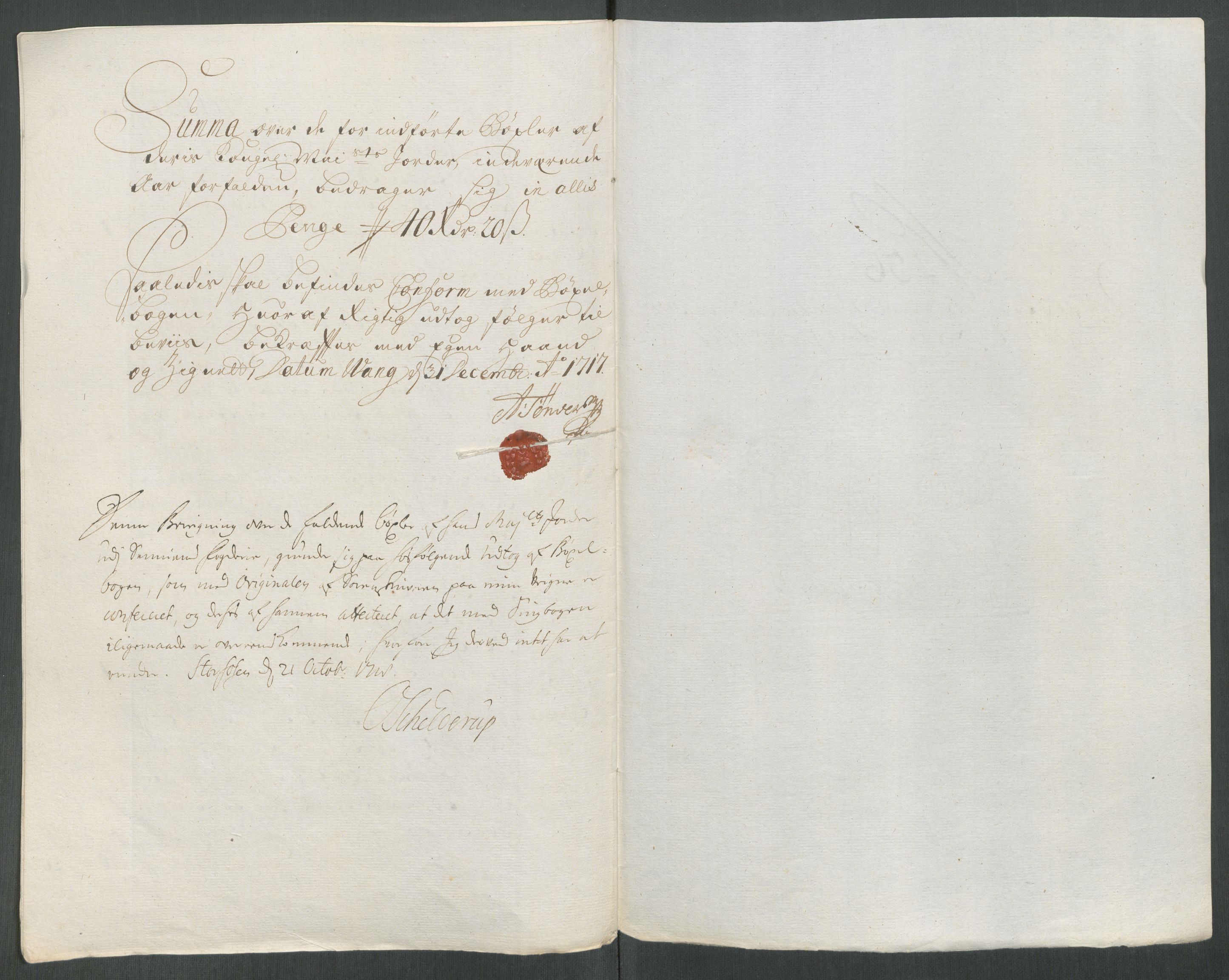 Rentekammeret inntil 1814, Reviderte regnskaper, Fogderegnskap, AV/RA-EA-4092/R68/L4763: Fogderegnskap Senja og Troms, 1717, p. 269