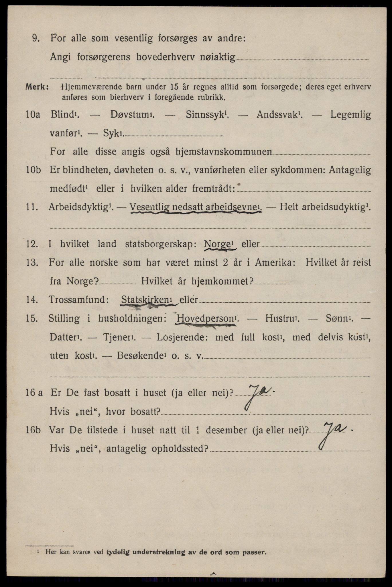 SAKO, 1920 census for Nissedal, 1920, p. 1824