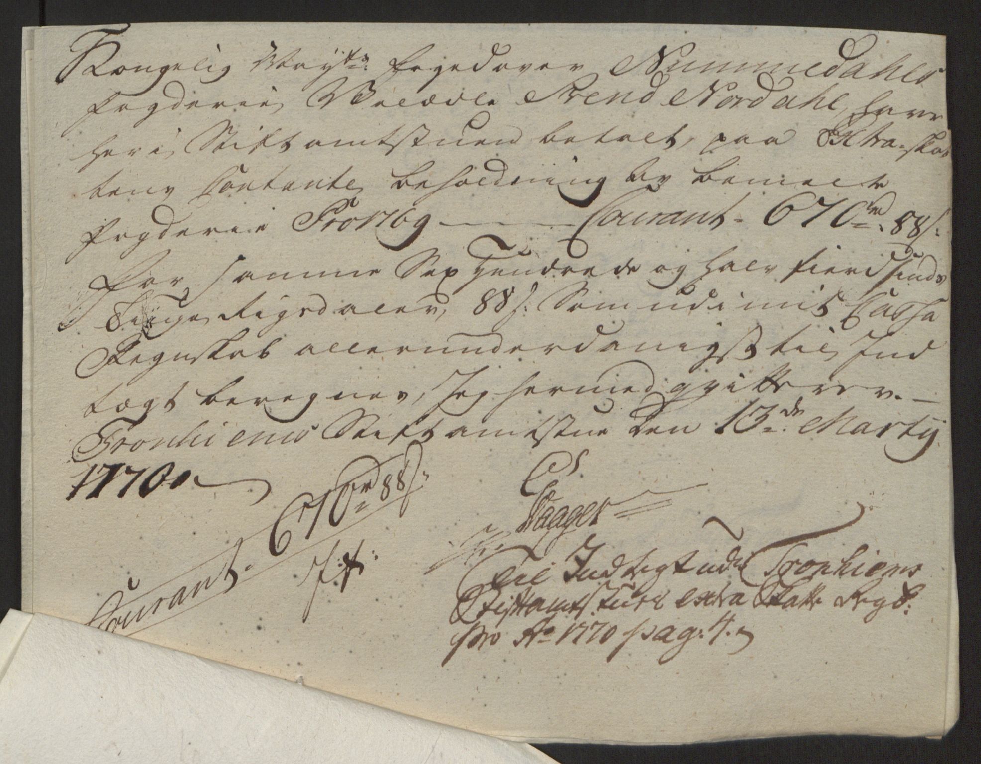 Rentekammeret inntil 1814, Reviderte regnskaper, Fogderegnskap, AV/RA-EA-4092/R64/L4502: Ekstraskatten Namdal, 1762-1772, p. 379