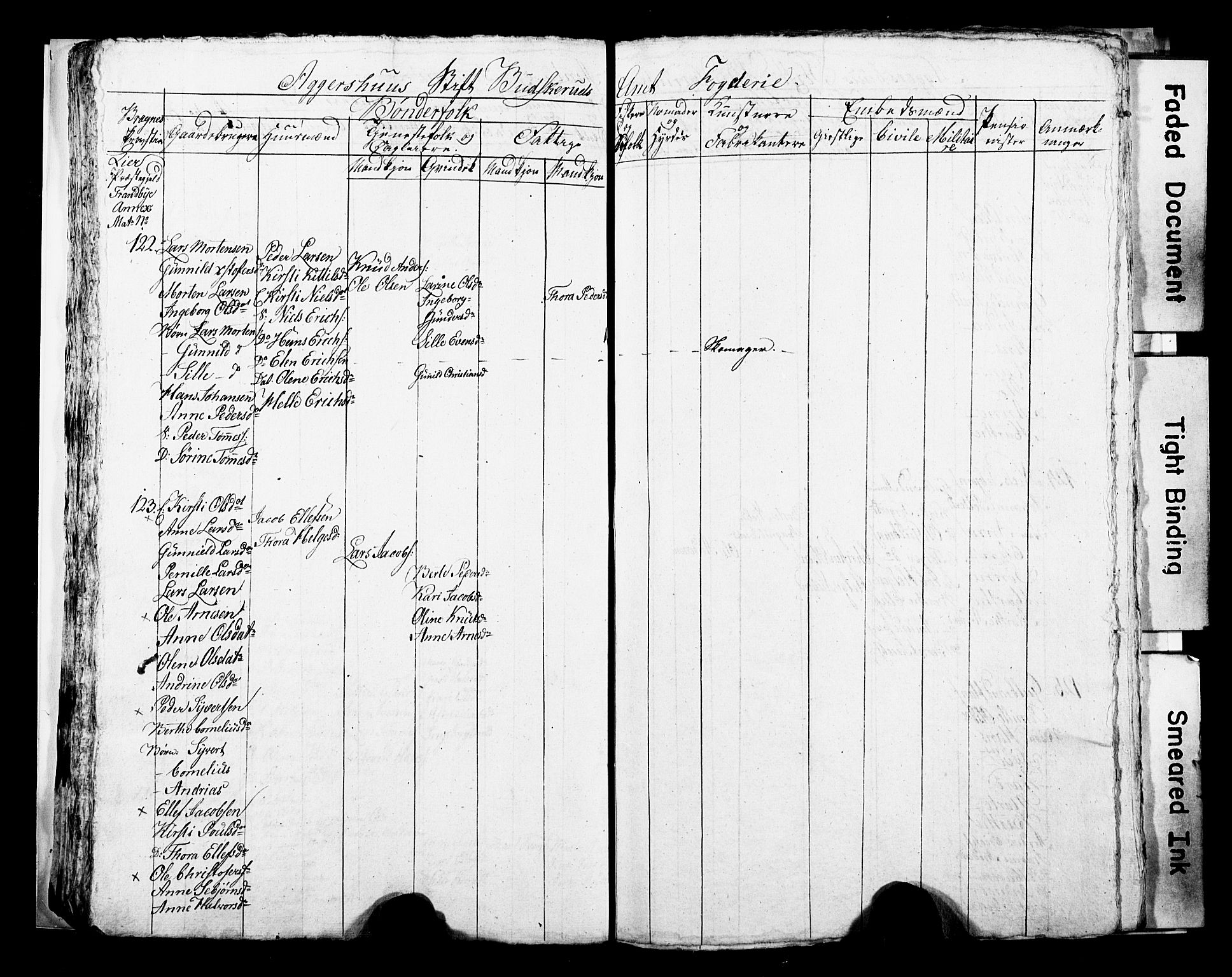 SAKO, 1815 Census for Lier parish, 1815, p. 43