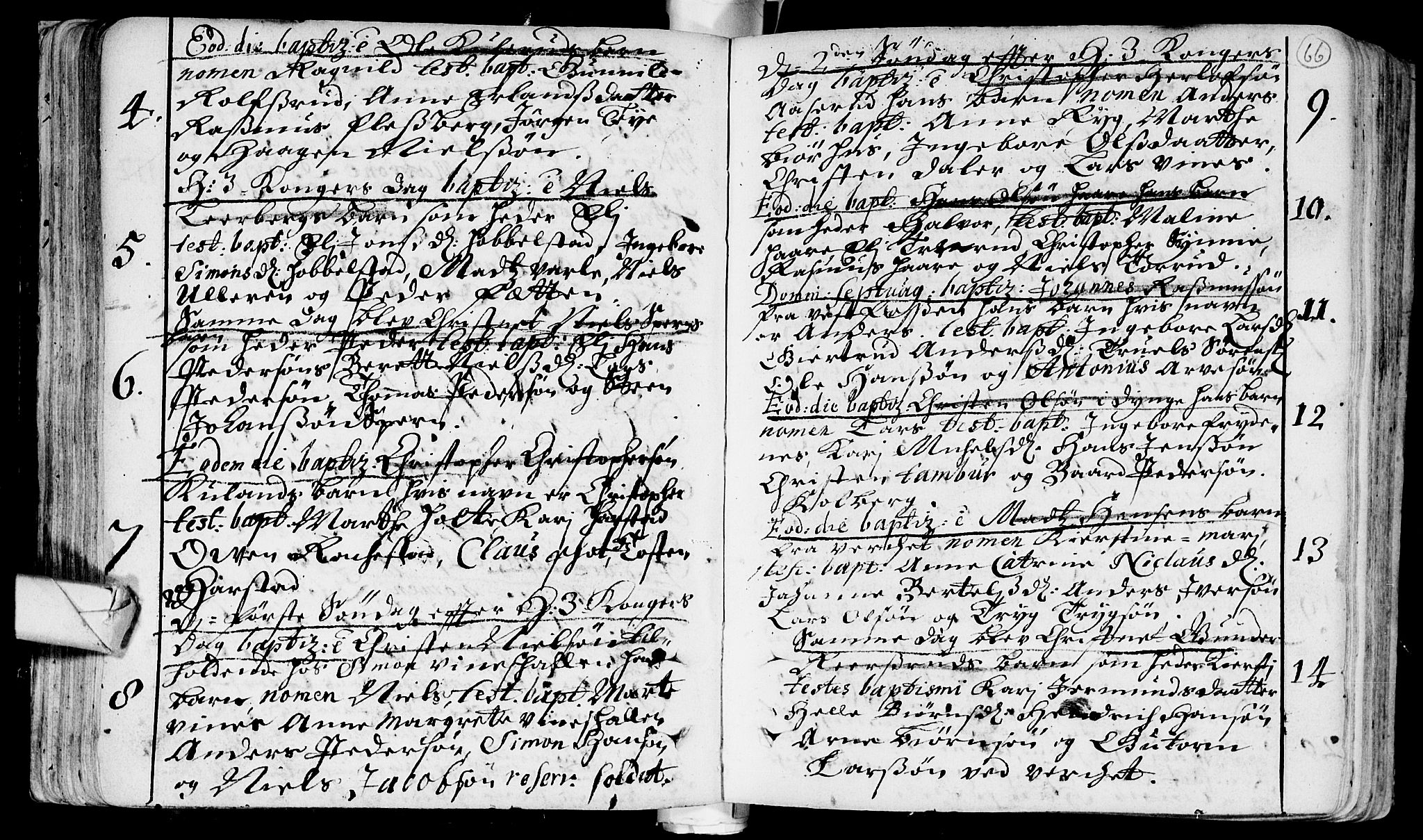 Eiker kirkebøker, AV/SAKO-A-4/F/Fa/L0002: Parish register (official) no. I 2, 1705-1724, p. 66