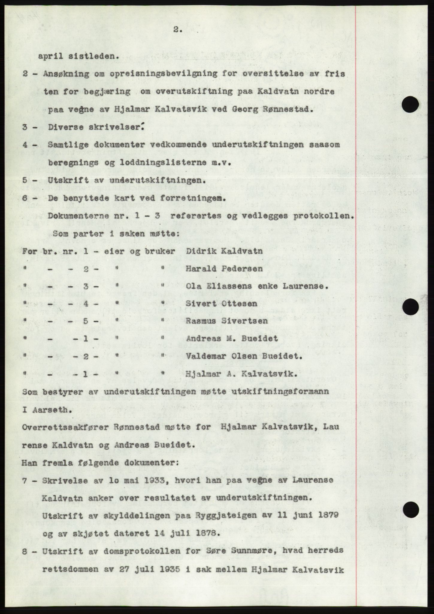 Søre Sunnmøre sorenskriveri, AV/SAT-A-4122/1/2/2C/L0064: Mortgage book no. 58, 1937-1938, Diary no: : 1963/1937