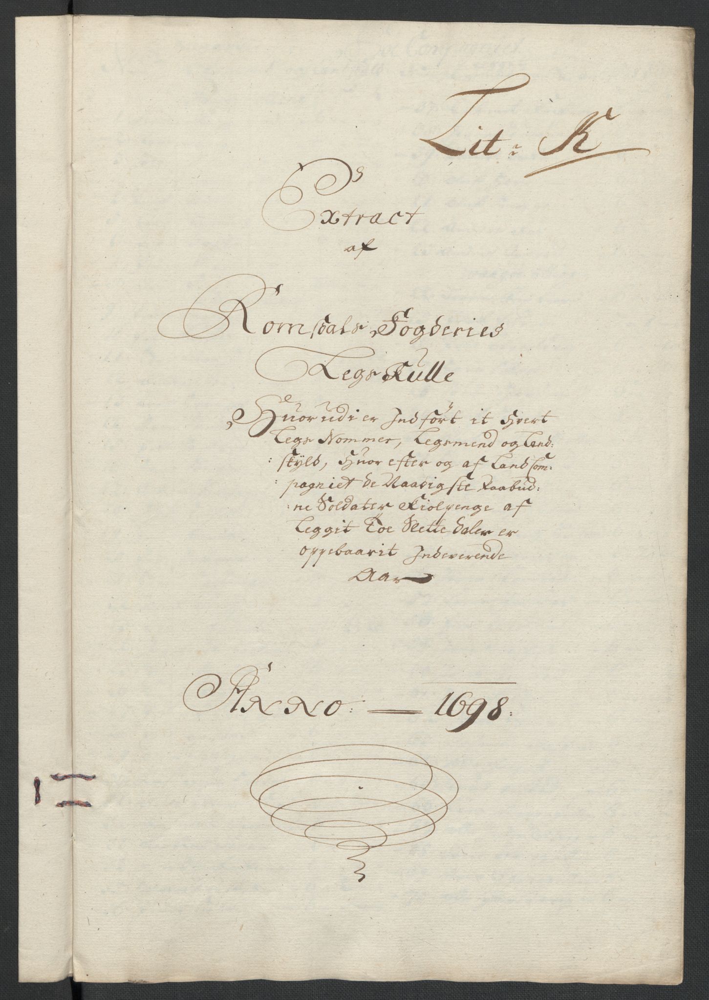 Rentekammeret inntil 1814, Reviderte regnskaper, Fogderegnskap, RA/EA-4092/R55/L3653: Fogderegnskap Romsdal, 1697-1698, p. 325