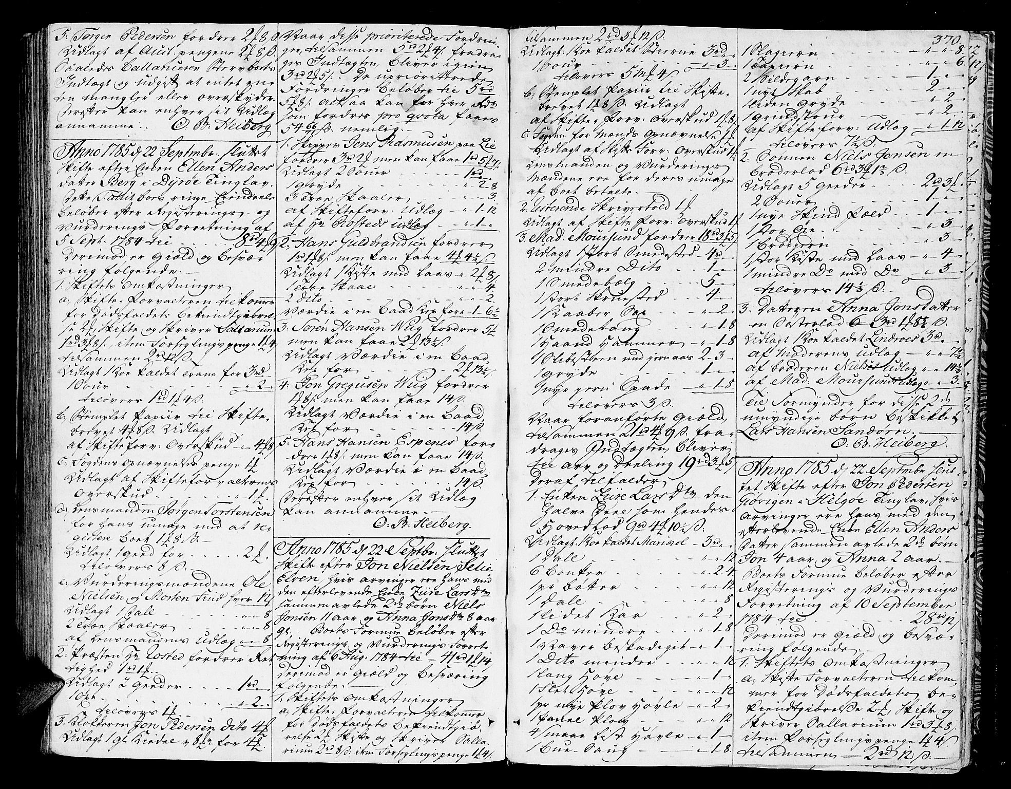 Senja og Tromsø sorenskriveri , SATØ/SATØ-31/H/Hb/L0143: Skifteutlodningsprotokoll, 1776-1785, p. 369b-370a