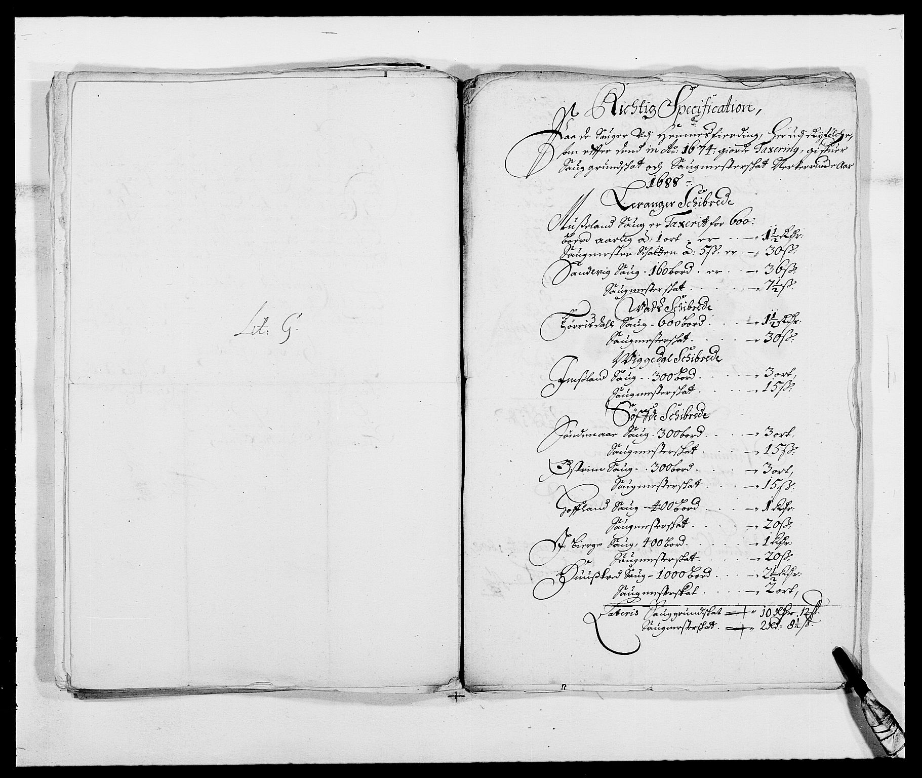 Rentekammeret inntil 1814, Reviderte regnskaper, Fogderegnskap, AV/RA-EA-4092/R47/L2855: Fogderegnskap Ryfylke, 1685-1688, p. 387