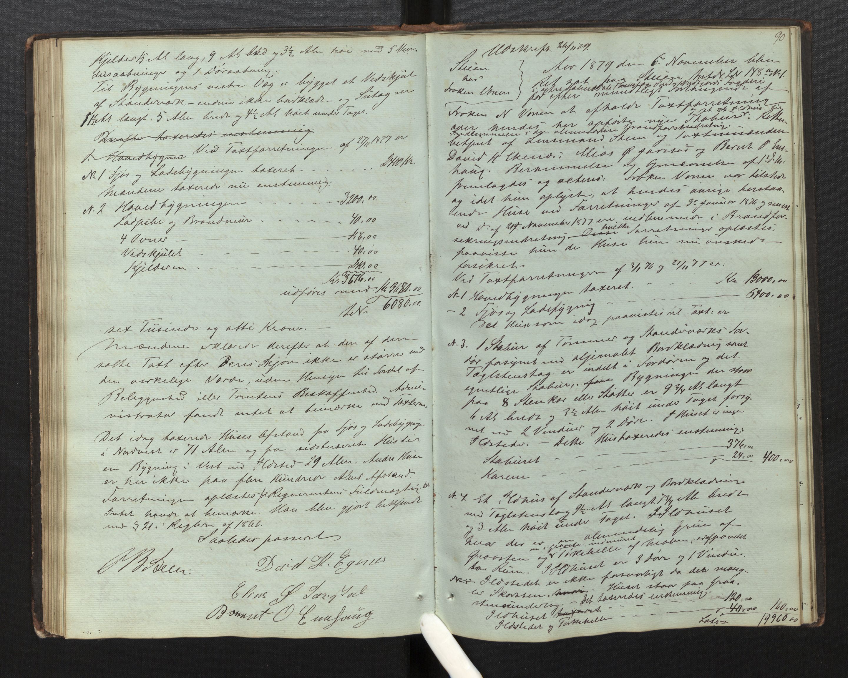 Lensmannen i Fjaler, AV/SAB-A-27201/0012/L0001: Branntakstprotokoll, 1846-1889, p. 89b-90a