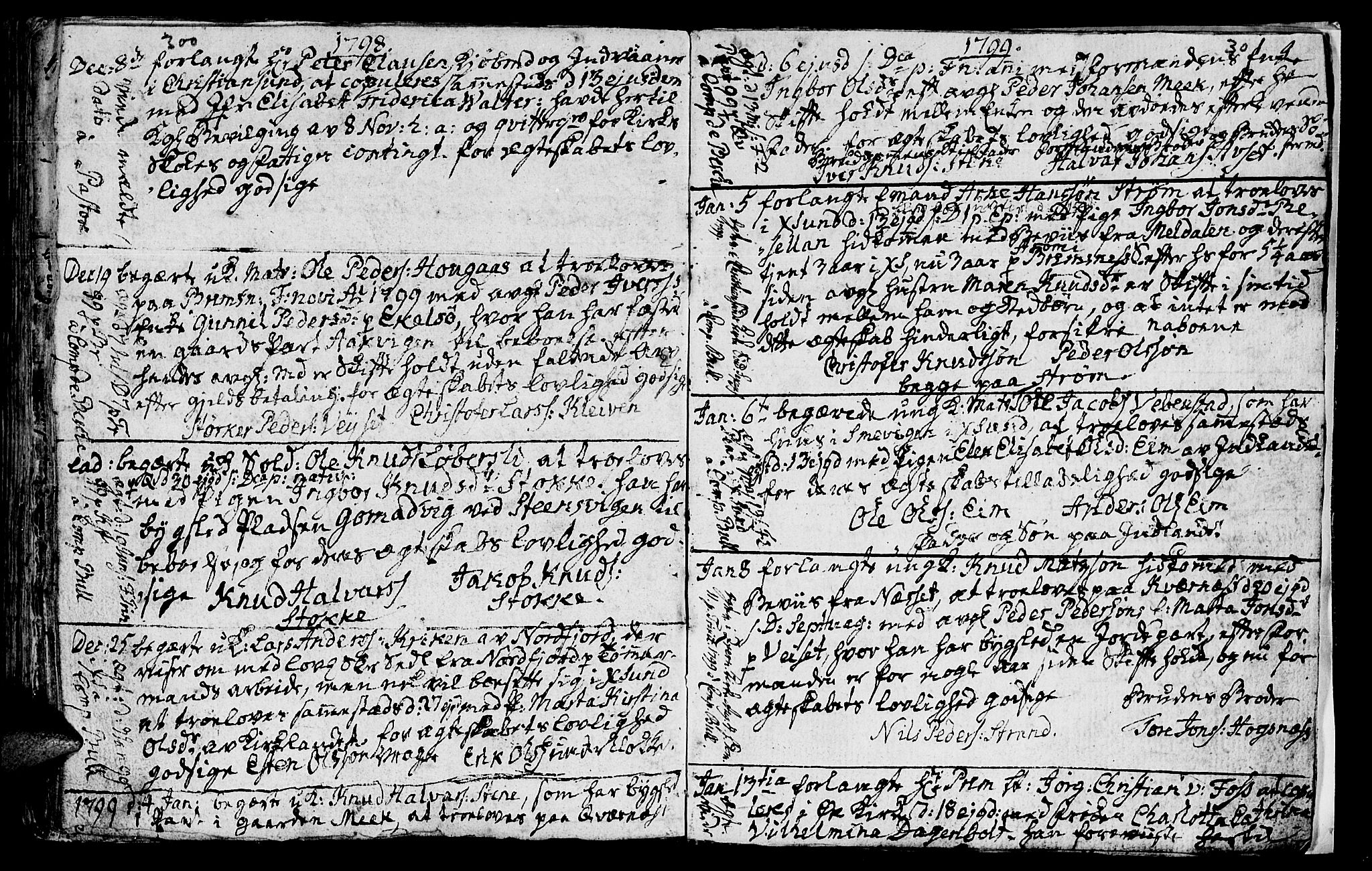 Ministerialprotokoller, klokkerbøker og fødselsregistre - Møre og Romsdal, SAT/A-1454/568/L0794: Parish register (official) no. 568A03, 1764-1801, p. 300-301