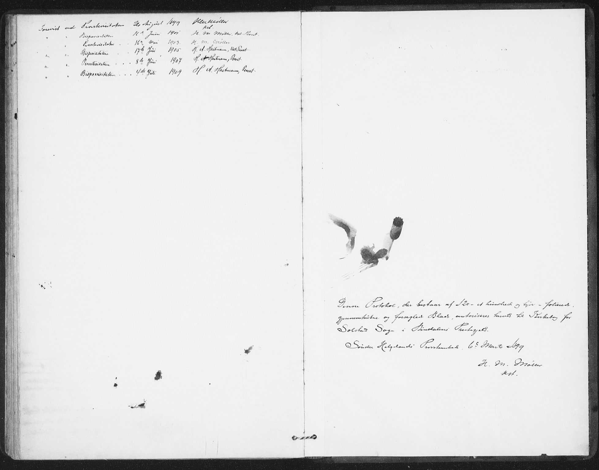 Ministerialprotokoller, klokkerbøker og fødselsregistre - Nordland, SAT/A-1459/811/L0167: Parish register (official) no. 811A04, 1899-1913