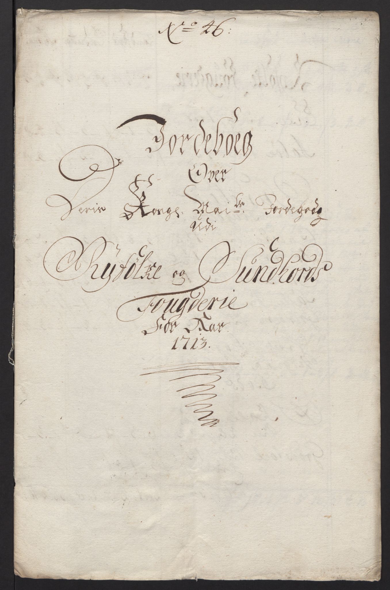 Rentekammeret inntil 1814, Reviderte regnskaper, Fogderegnskap, AV/RA-EA-4092/R48/L2989: Fogderegnskap Sunnhordland og Hardanger, 1713, p. 253