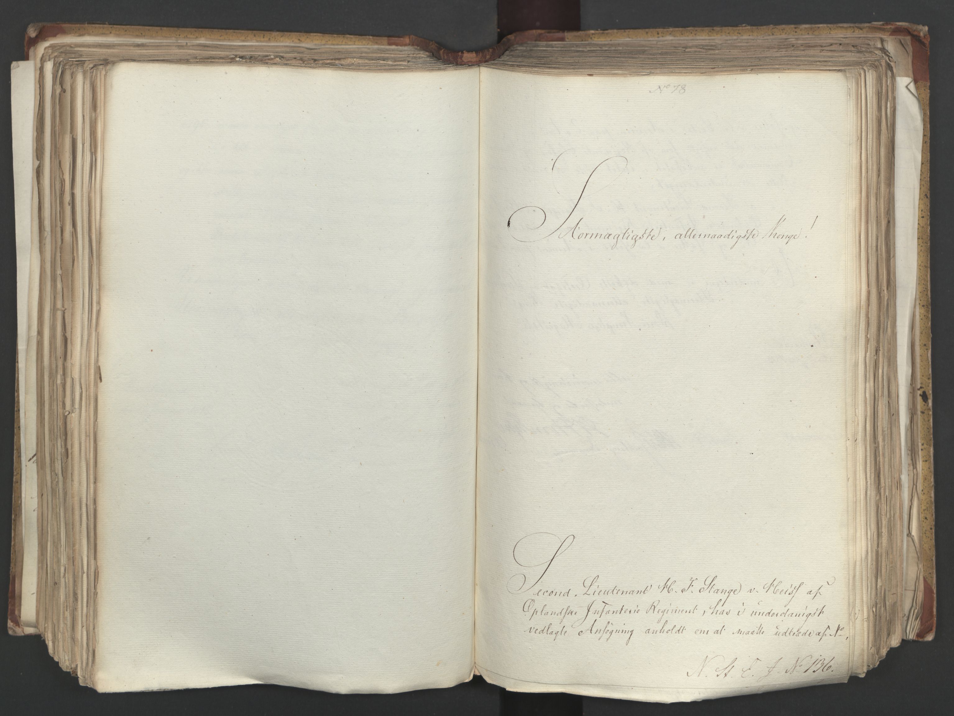 Statsrådsavdelingen i Stockholm, AV/RA-S-1003/D/Da/L0001: Regjeringsinnstillinger nr. 1-262, 1814-1815, p. 292