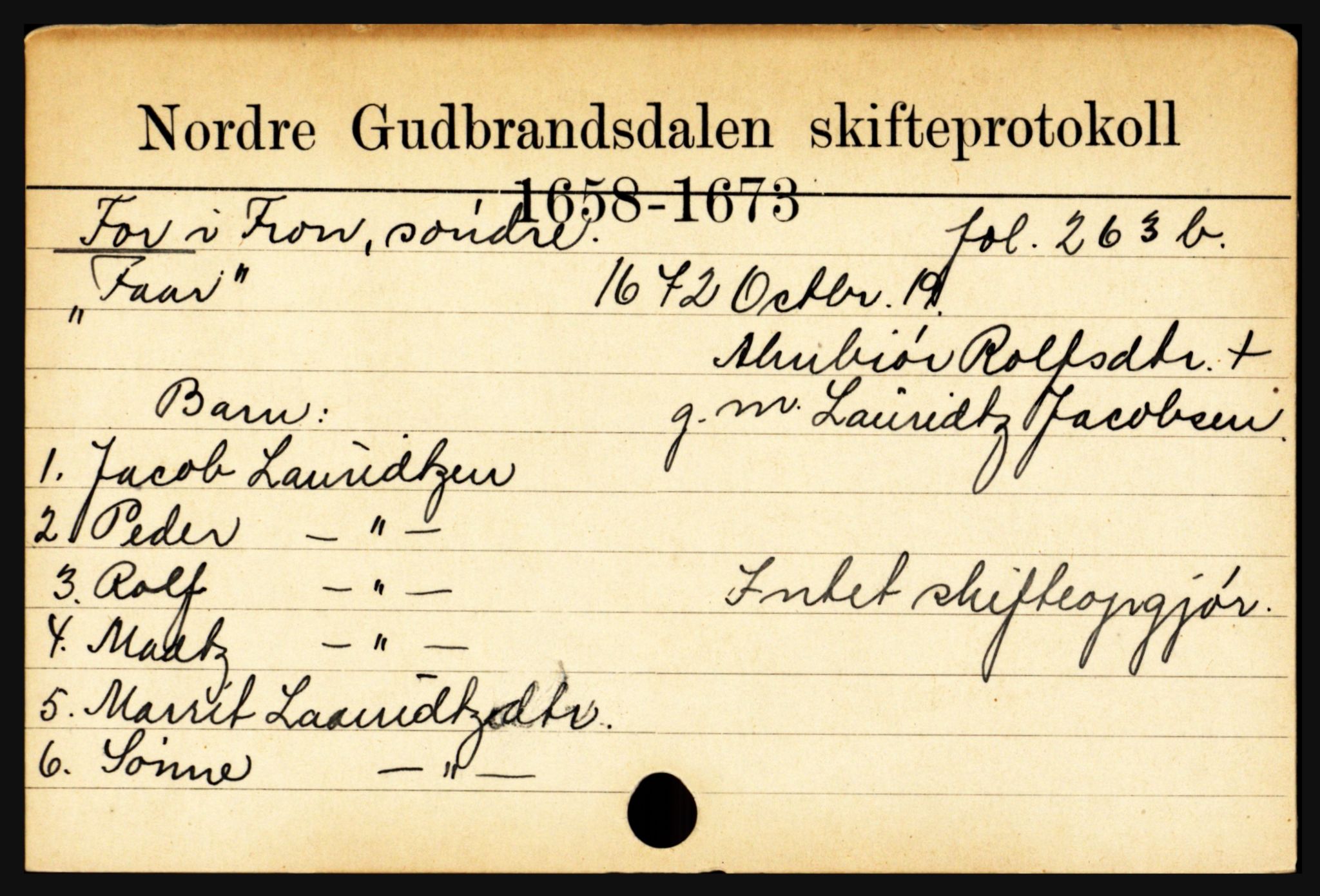 Sør-Gudbrandsdal tingrett, SAH/TING-004/J, 1658-1885, p. 2983