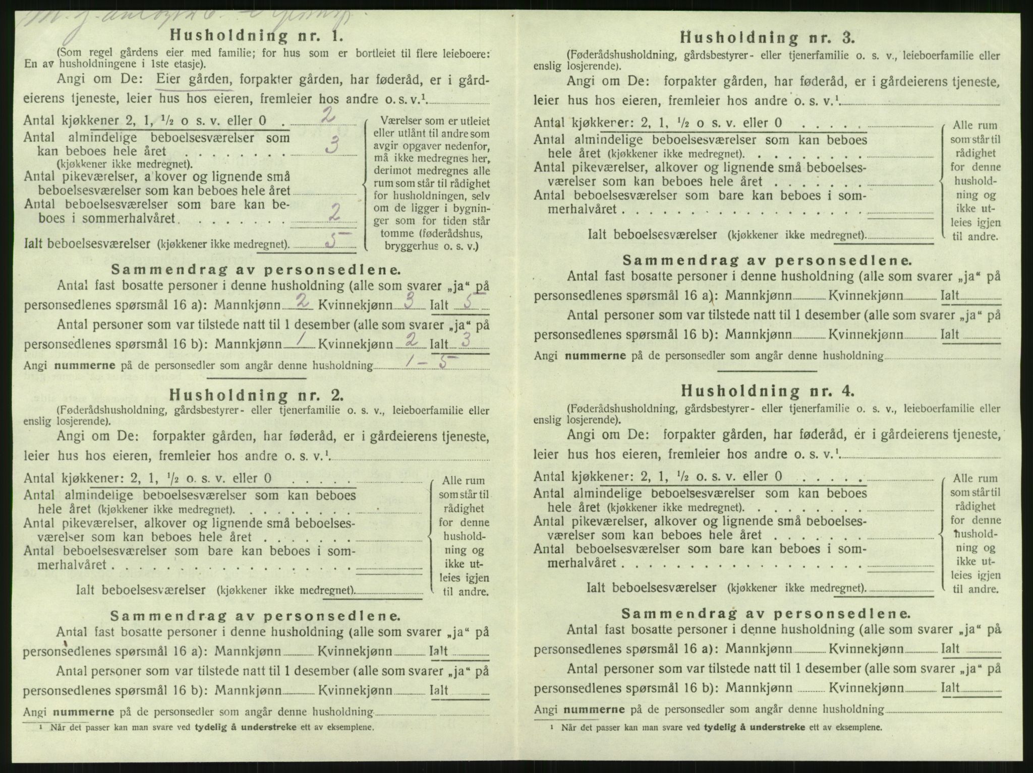 SAT, 1920 census for Hemnes, 1920, p. 1295