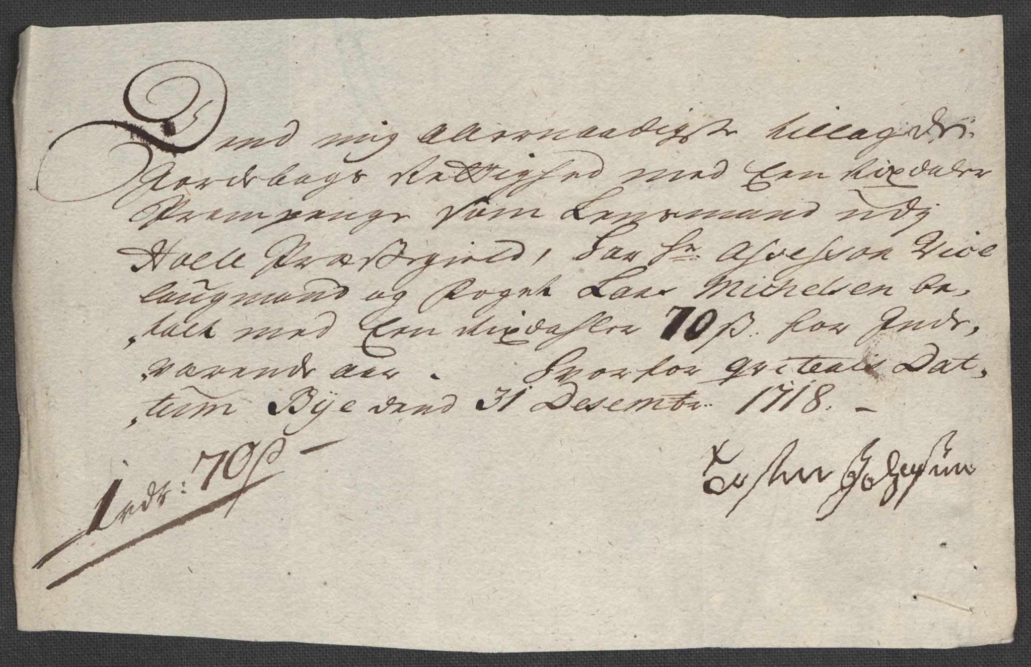 Rentekammeret inntil 1814, Reviderte regnskaper, Fogderegnskap, AV/RA-EA-4092/R23/L1476: Fogderegnskap Ringerike og Hallingdal, 1718, p. 222