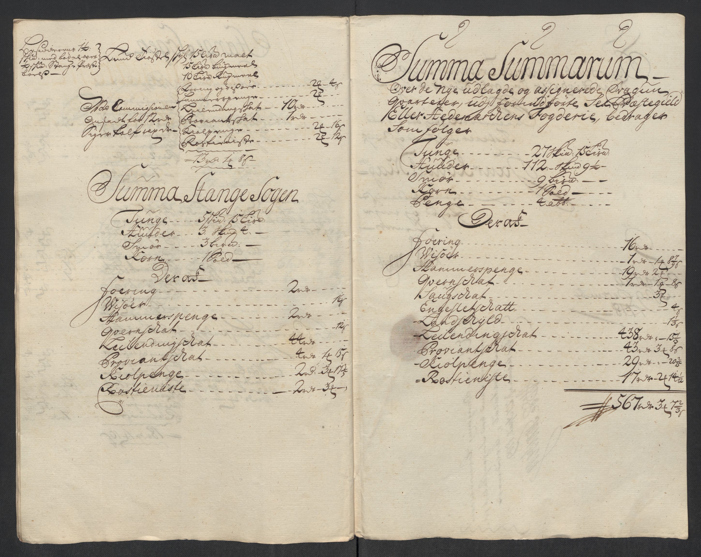 Rentekammeret inntil 1814, Reviderte regnskaper, Fogderegnskap, AV/RA-EA-4092/R16/L1057: Fogderegnskap Hedmark, 1718, p. 276