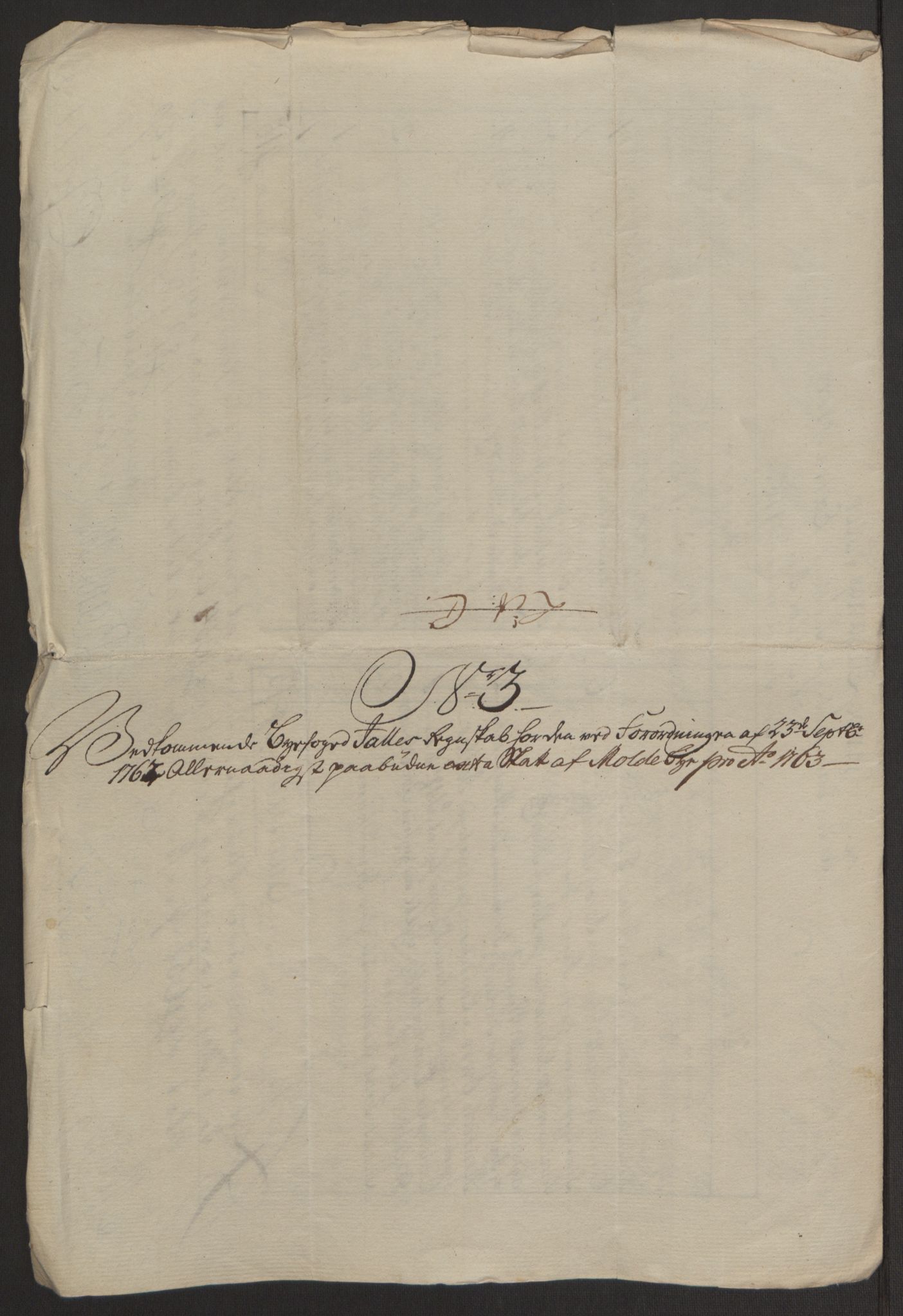 Rentekammeret inntil 1814, Reviderte regnskaper, Byregnskaper, AV/RA-EA-4066/R/Rq/L0487/0004: [Q1] Kontribusjonsregnskap / Ekstraskatt, 1762-1772, p. 48