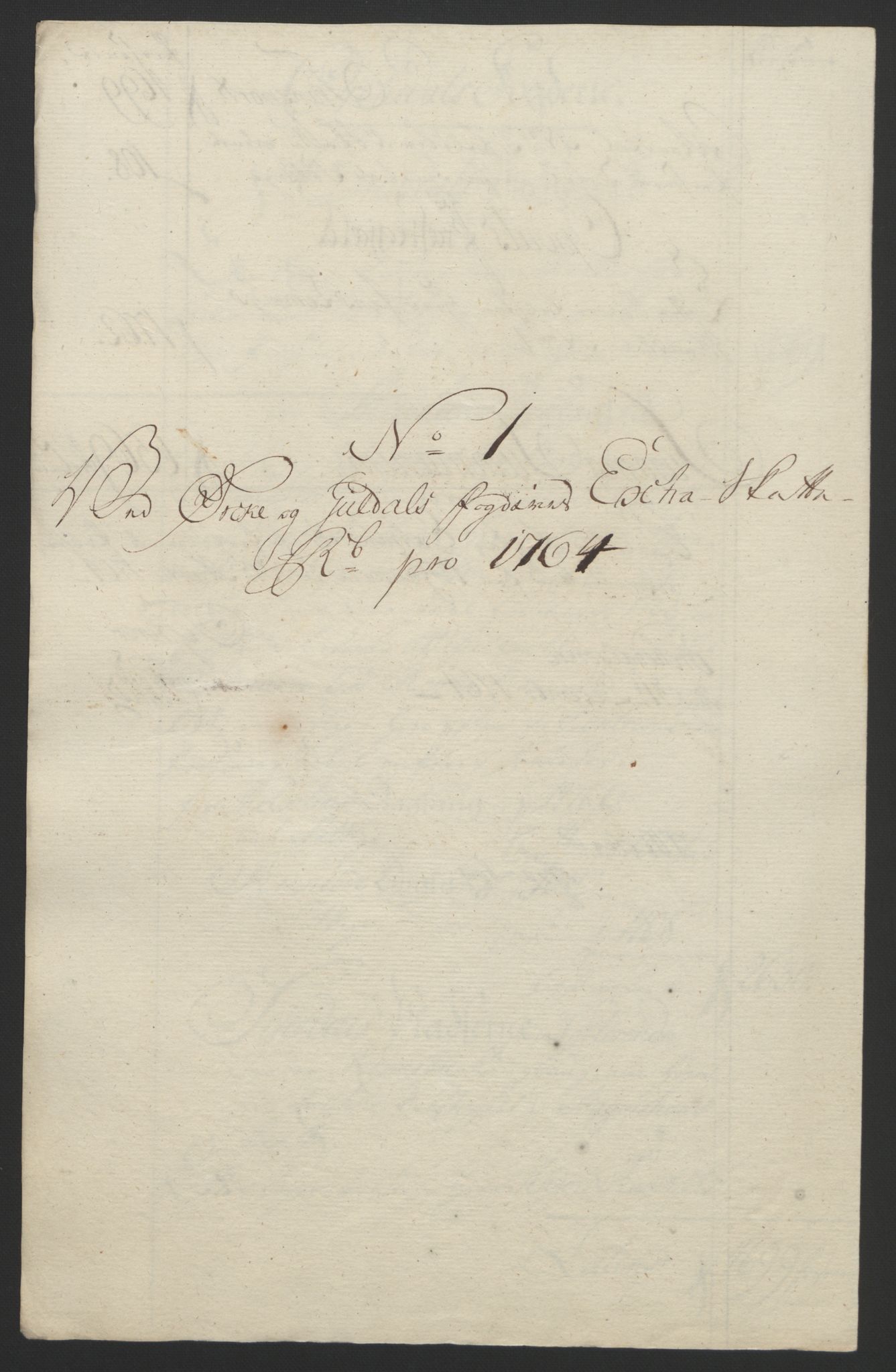 Rentekammeret inntil 1814, Reviderte regnskaper, Fogderegnskap, RA/EA-4092/R60/L4094: Ekstraskatten Orkdal og Gauldal, 1762-1765, p. 144