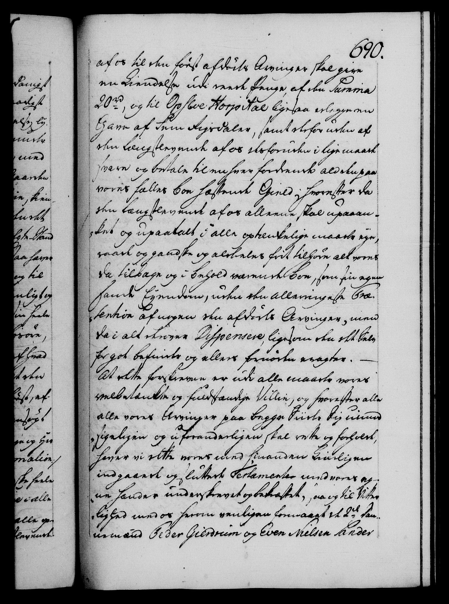 Danske Kanselli 1572-1799, AV/RA-EA-3023/F/Fc/Fca/Fcaa/L0043: Norske registre, 1766-1768, p. 690a