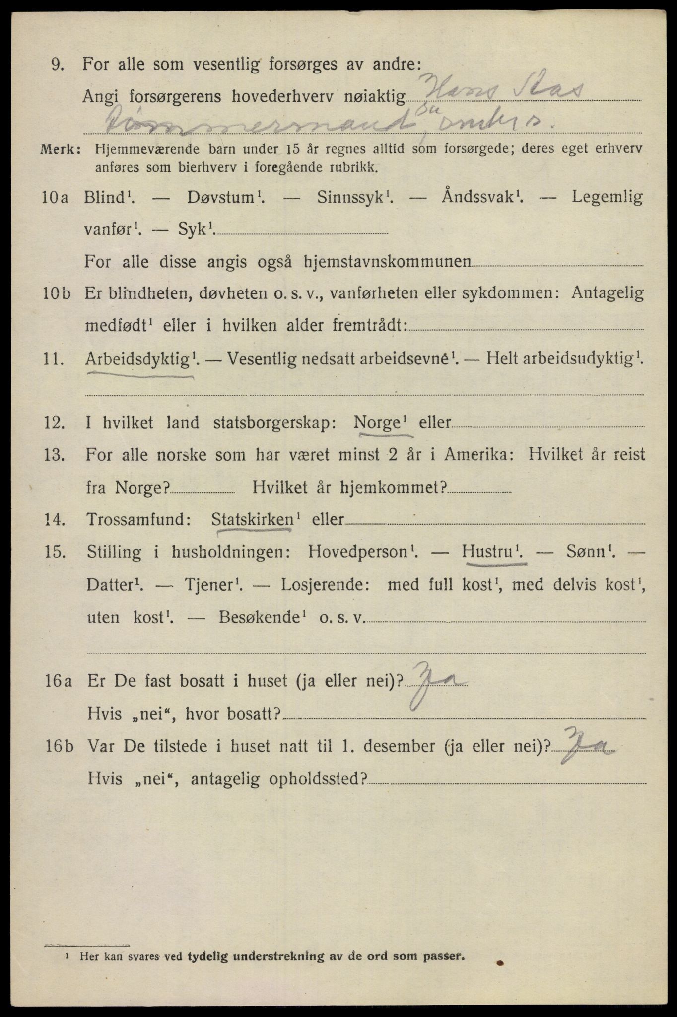 SAO, 1920 census for Eidsvoll, 1920, p. 6468