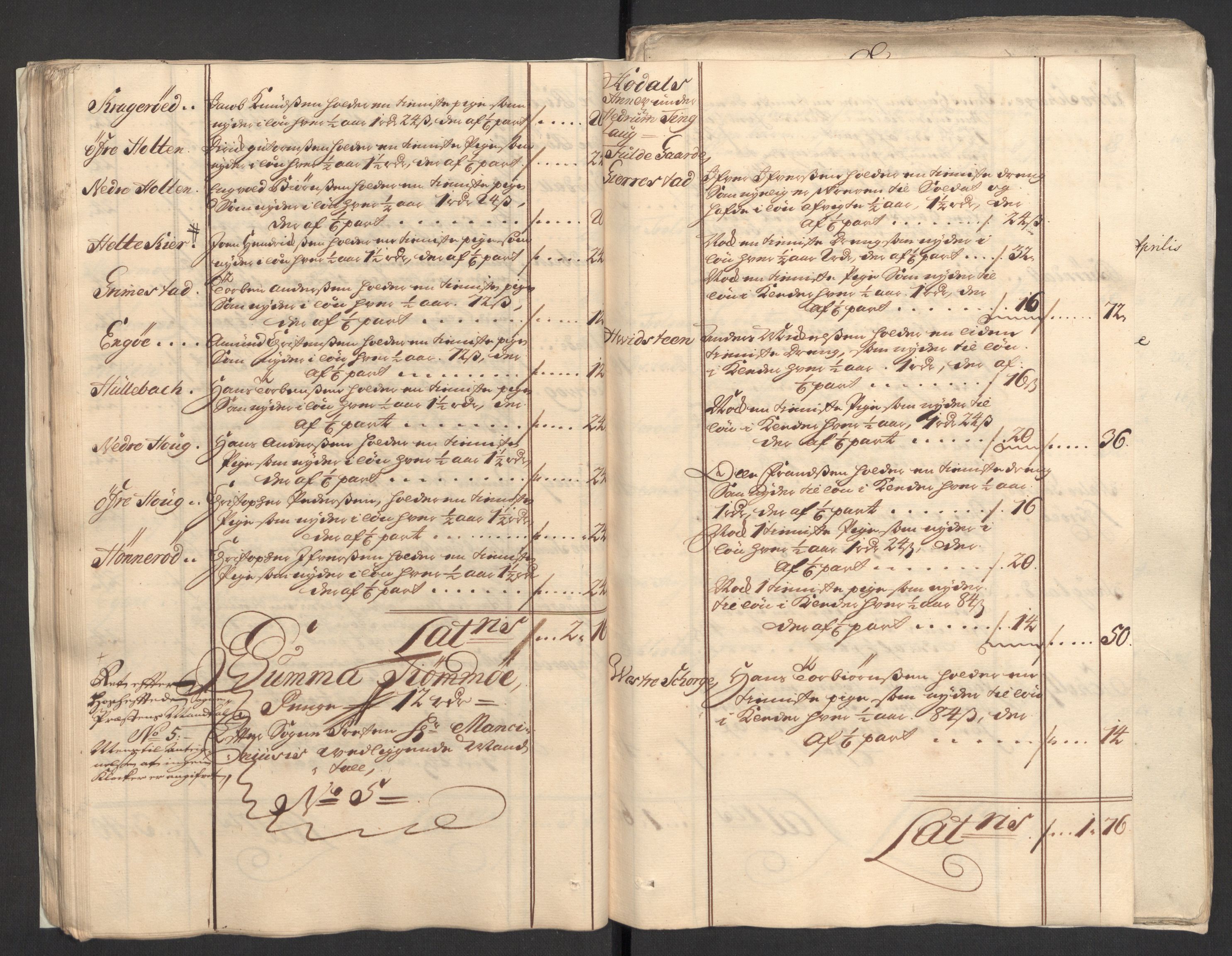 Rentekammeret inntil 1814, Reviderte regnskaper, Fogderegnskap, RA/EA-4092/R33/L1982: Fogderegnskap Larvik grevskap, 1711, p. 47