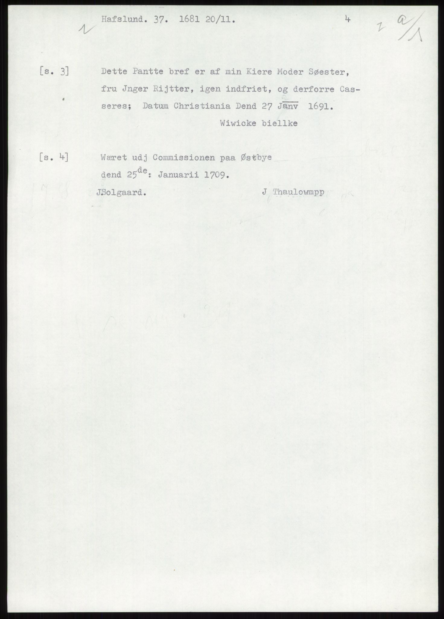 Samlinger til kildeutgivelse, Diplomavskriftsamlingen, RA/EA-4053/H/Ha, p. 275
