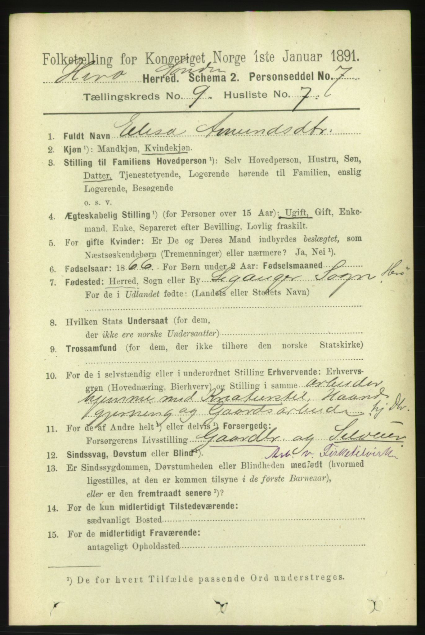 RA, 1891 census for 1515 Herøy, 1891, p. 3663