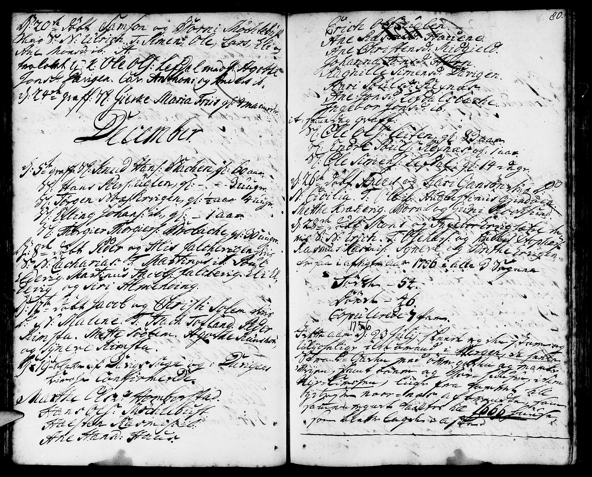 Davik sokneprestembete, AV/SAB-A-79701/H/Haa/Haaa/L0002: Parish register (official) no. A 2, 1742-1816, p. 80