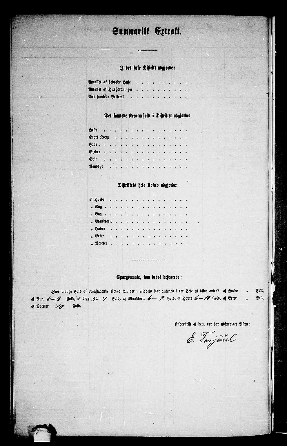 RA, 1865 census for Stangvik, 1865, p. 186