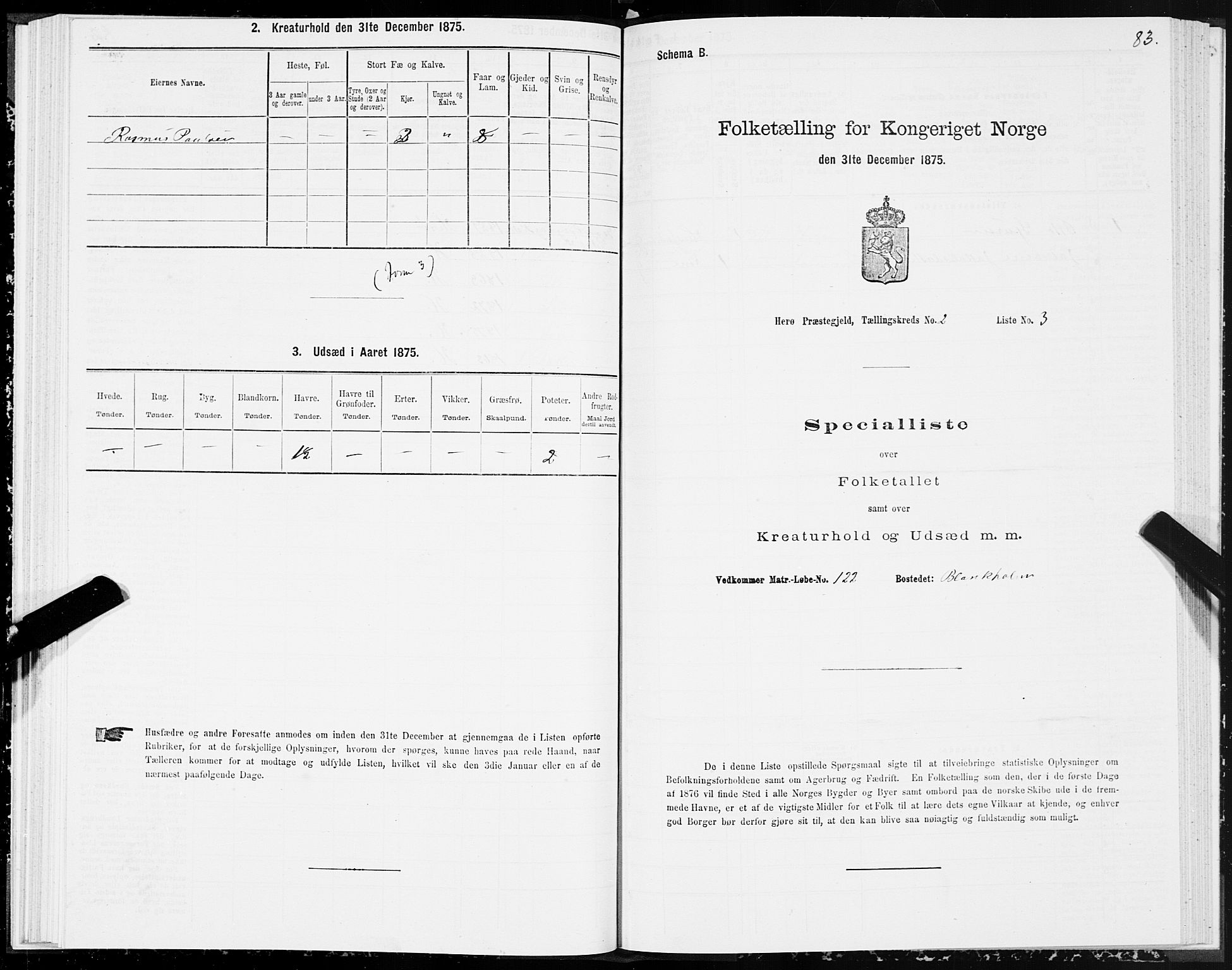 SAT, 1875 census for 1515P Herøy, 1875, p. 1083