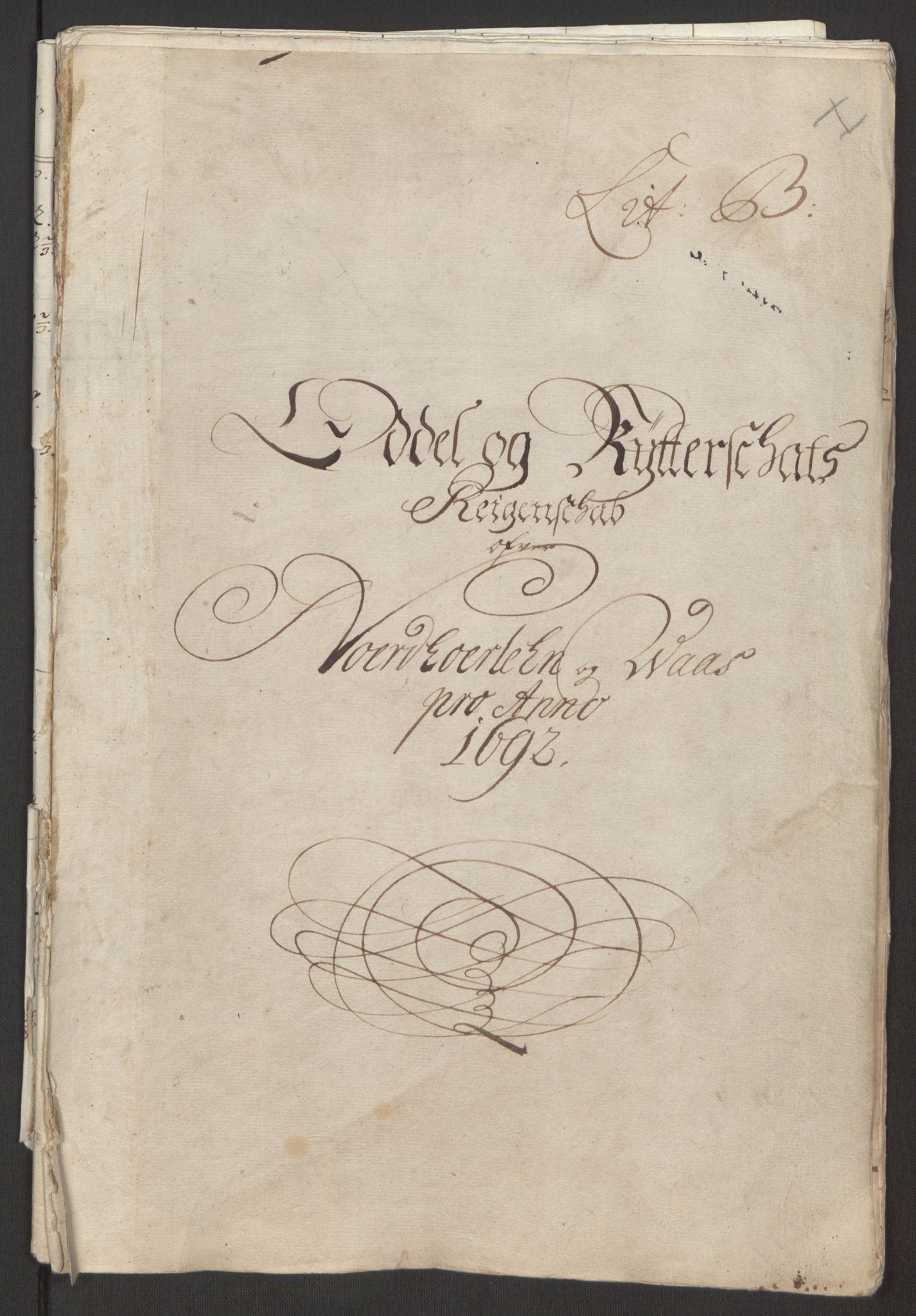 Rentekammeret inntil 1814, Reviderte regnskaper, Fogderegnskap, RA/EA-4092/R51/L3181: Fogderegnskap Nordhordland og Voss, 1691-1692, p. 216