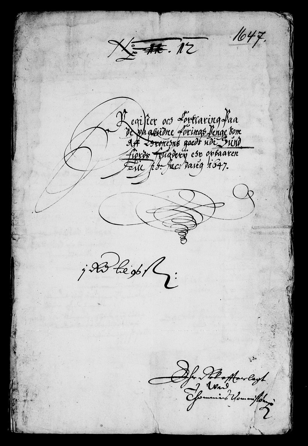 Rentekammeret inntil 1814, Reviderte regnskaper, Lensregnskaper, AV/RA-EA-5023/R/Rb/Rbt/L0107: Bergenhus len, 1646