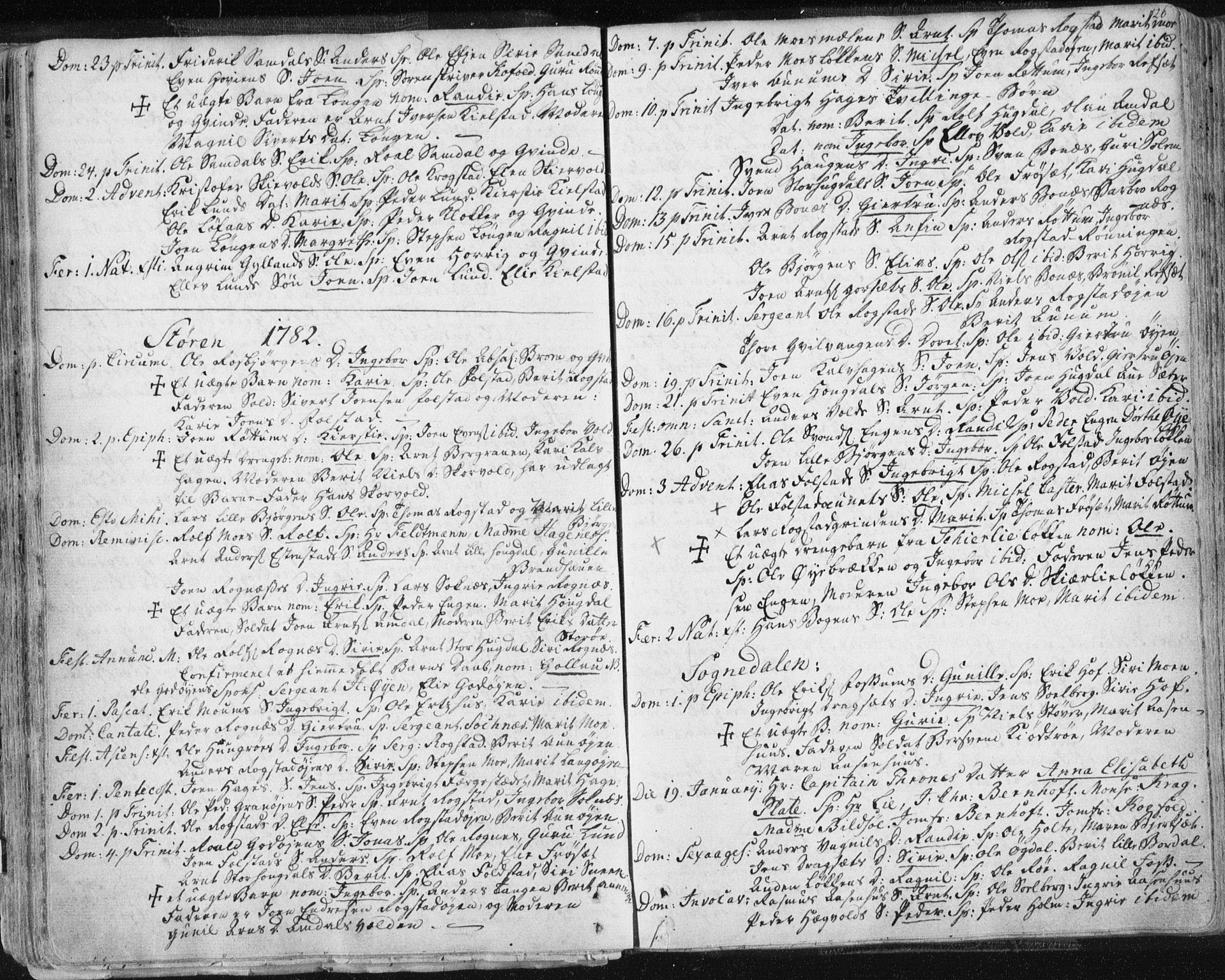 Ministerialprotokoller, klokkerbøker og fødselsregistre - Sør-Trøndelag, SAT/A-1456/687/L0991: Parish register (official) no. 687A02, 1747-1790, p. 126