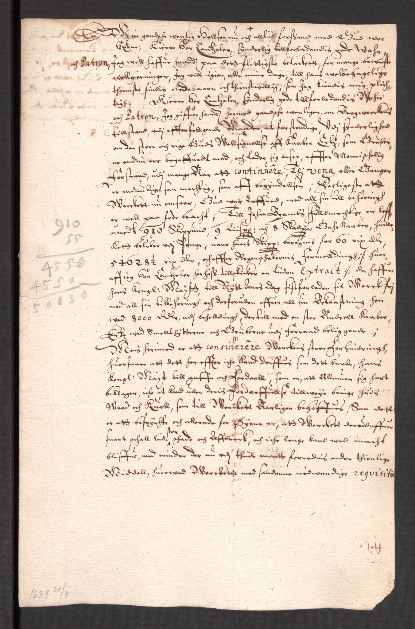 Danske Kanselli 1572-1799, AV/RA-EA-3023/F/Fc/Fcc/Fcca/L0009: Norske innlegg 1572-1799, 1638-1640, p. 51