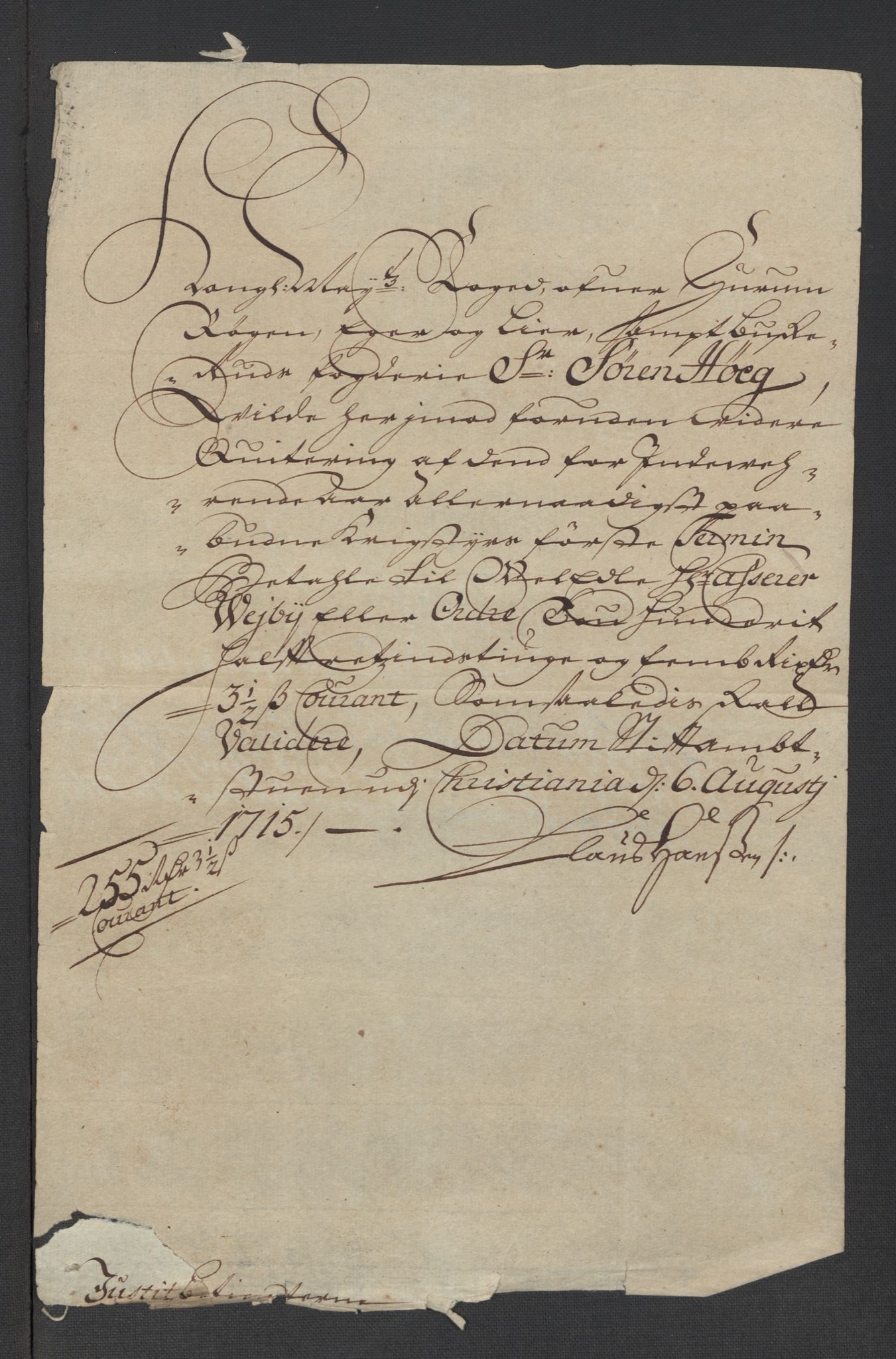 Rentekammeret inntil 1814, Reviderte regnskaper, Fogderegnskap, RA/EA-4092/R31/L1710: Fogderegnskap Hurum, Røyken, Eiker, Lier og Buskerud, 1715-1716, p. 210