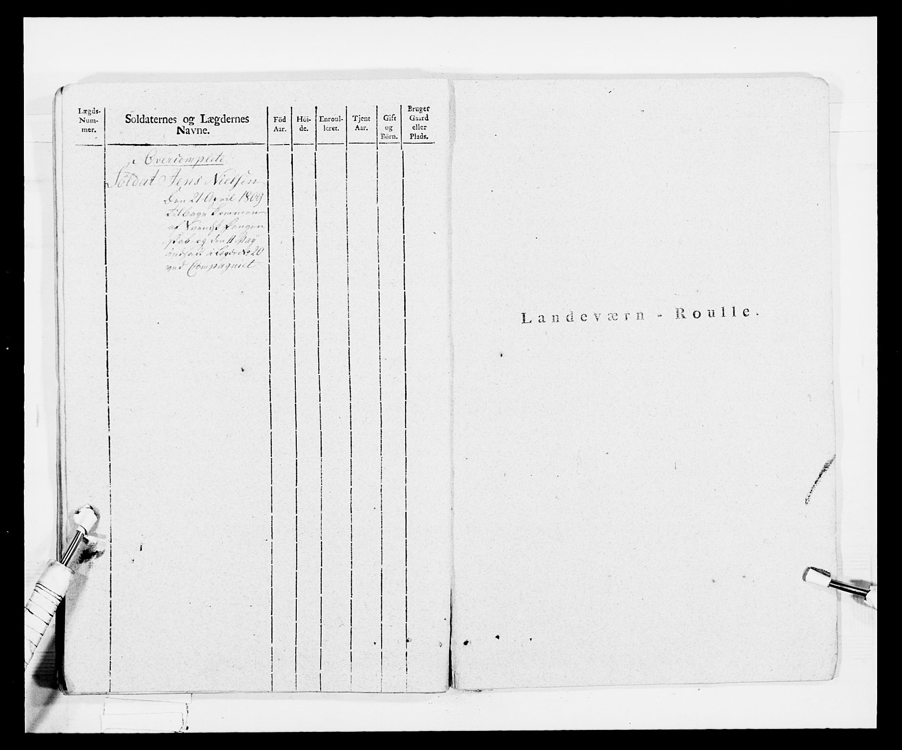 Generalitets- og kommissariatskollegiet, Det kongelige norske kommissariatskollegium, AV/RA-EA-5420/E/Eh/L0030b: Sønnafjelske gevorbne infanteriregiment, 1810, p. 95