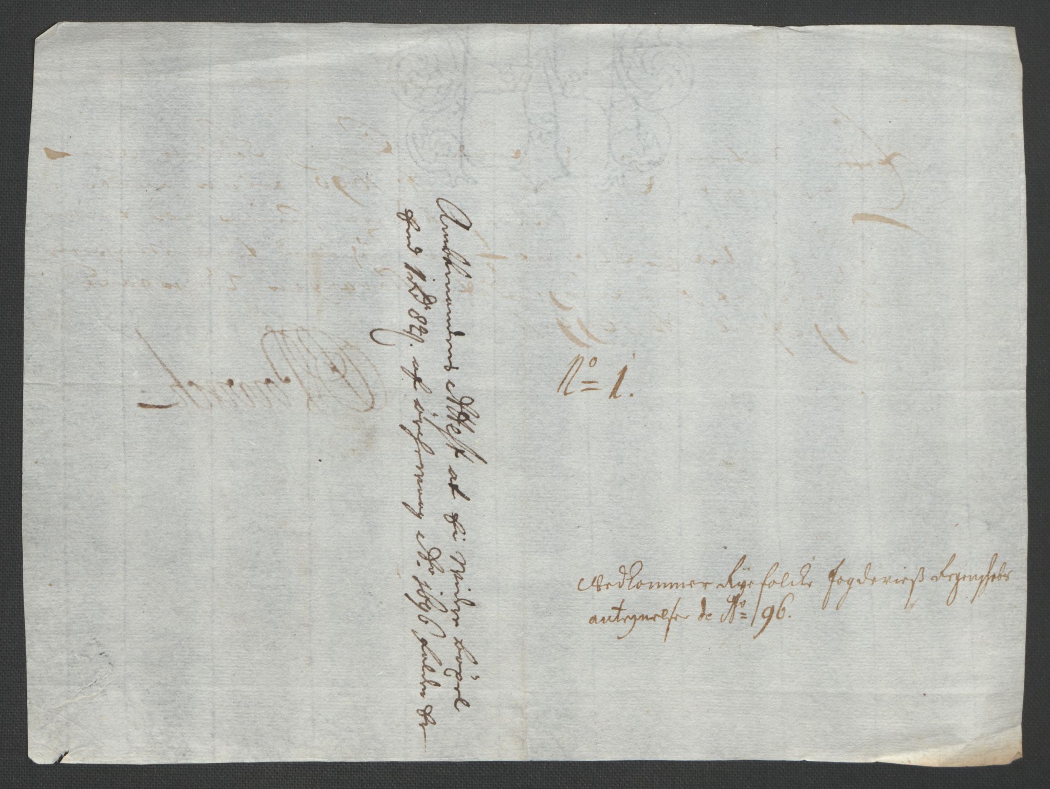 Rentekammeret inntil 1814, Reviderte regnskaper, Fogderegnskap, AV/RA-EA-4092/R47/L2857: Fogderegnskap Ryfylke, 1694-1696, p. 318