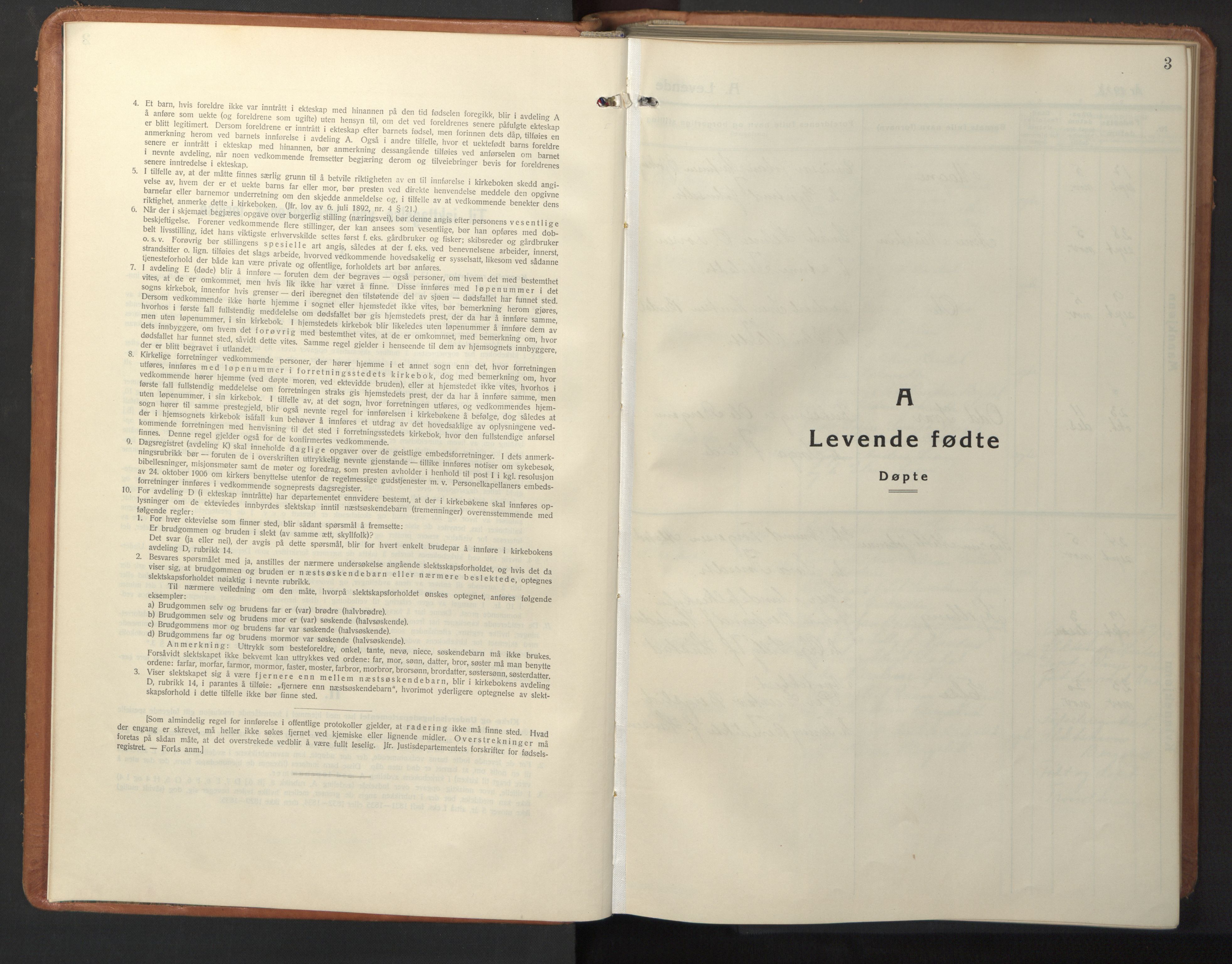 Ministerialprotokoller, klokkerbøker og fødselsregistre - Sør-Trøndelag, AV/SAT-A-1456/630/L0508: Parish register (copy) no. 630C06, 1933-1950, p. 3