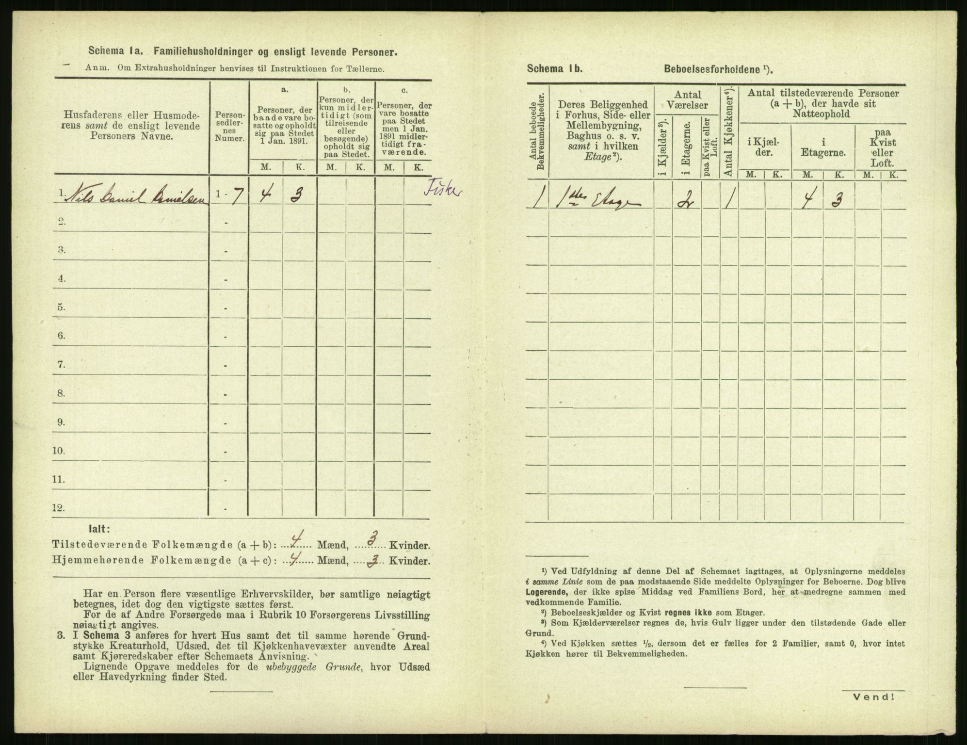 RA, 1891 census for 1106 Haugesund, 1891, p. 841