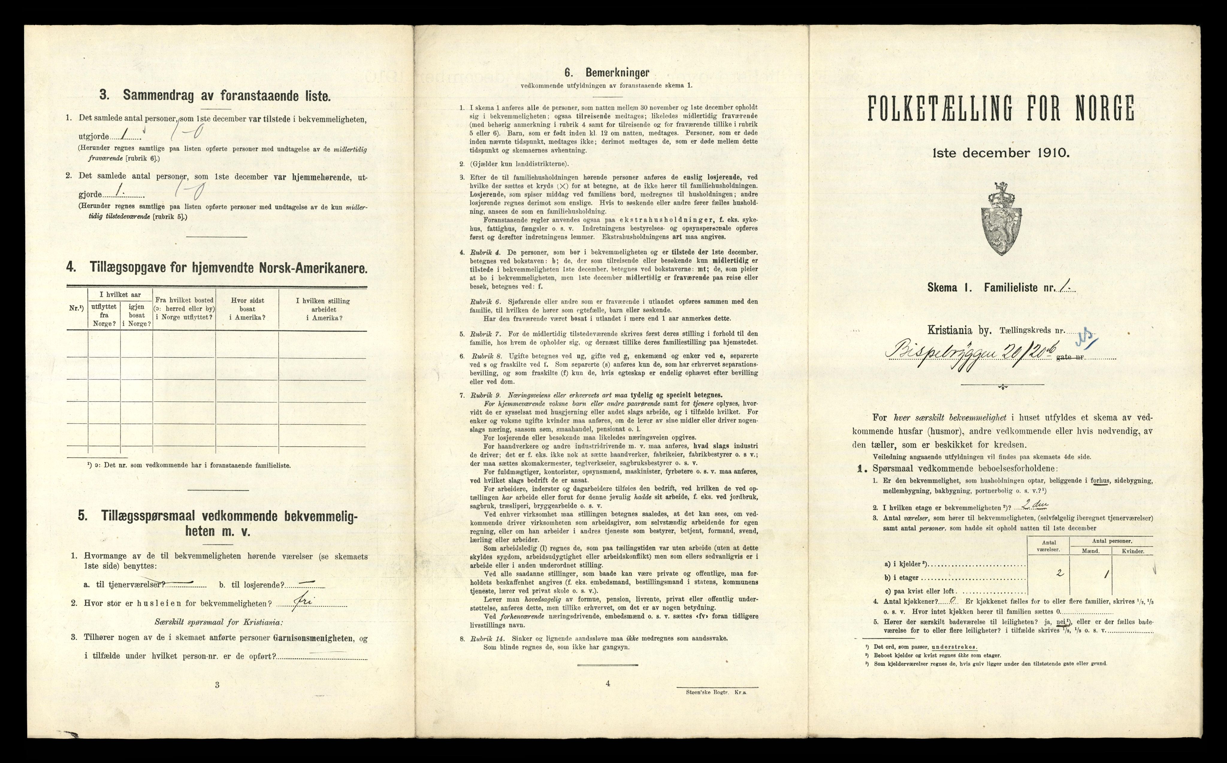 RA, 1910 census for Kristiania, 1910, p. 6035