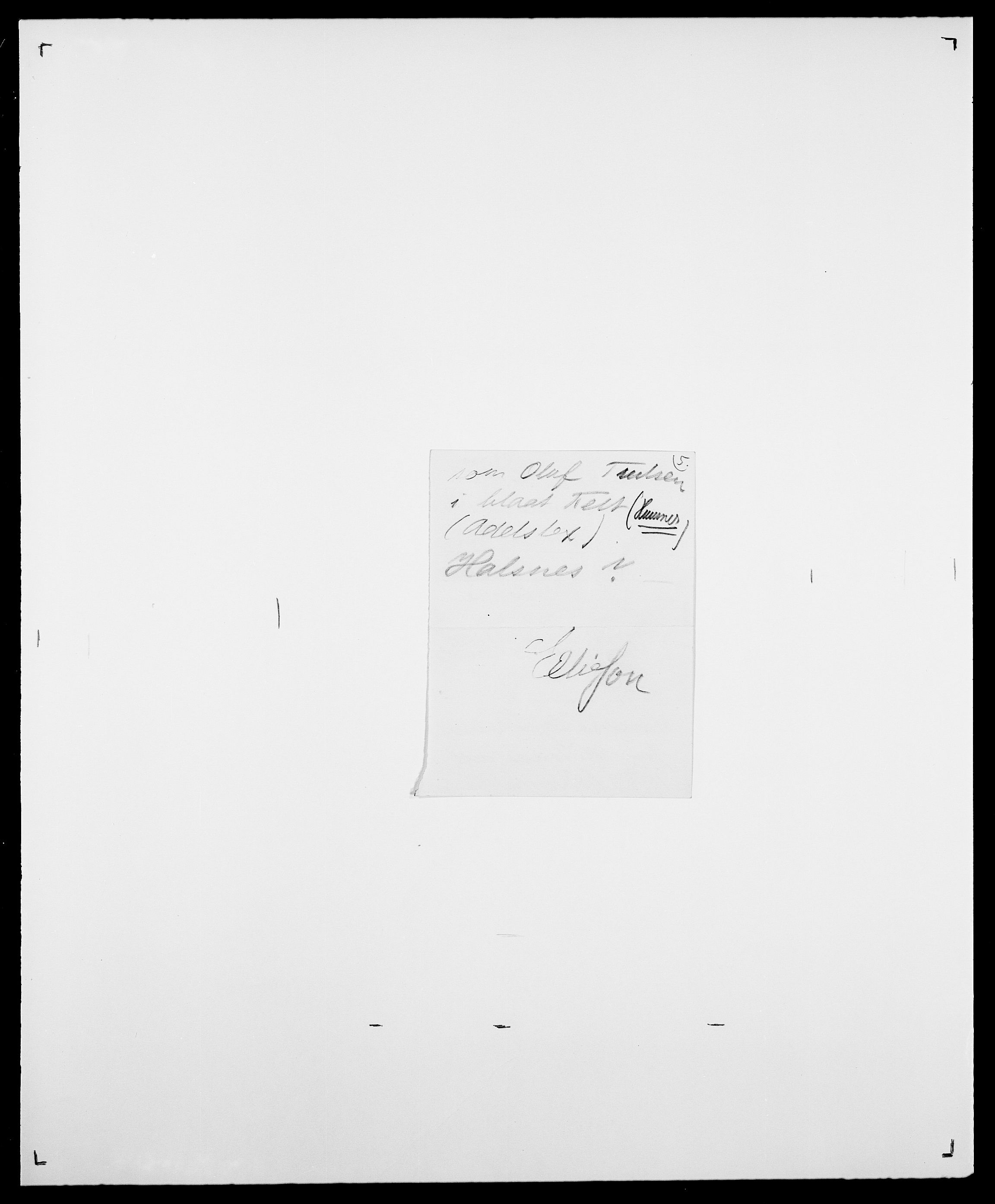 Delgobe, Charles Antoine - samling, AV/SAO-PAO-0038/D/Da/L0039: Thorsen - Urup, p. 404