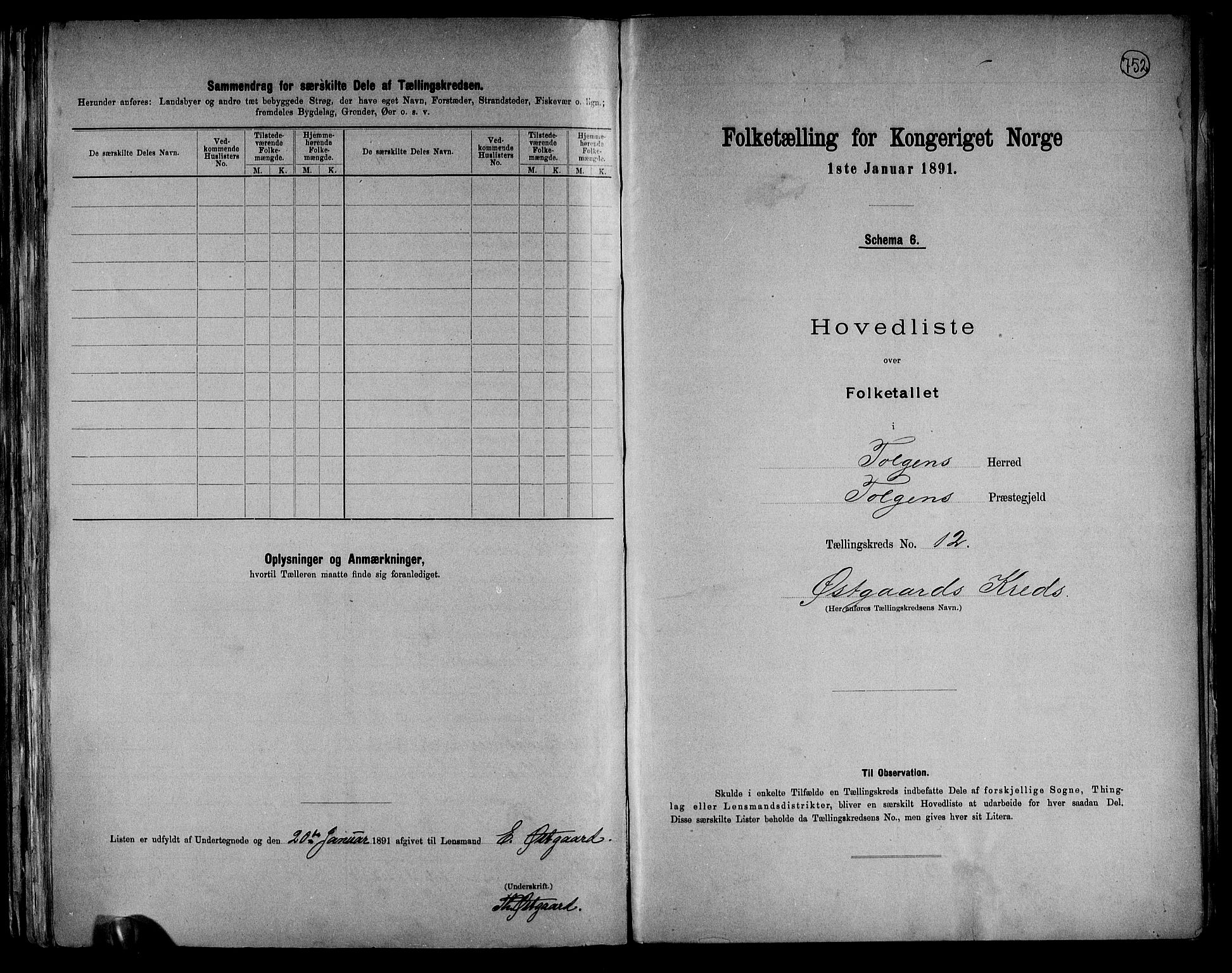 RA, 1891 census for 0436 Tolga, 1891, p. 38
