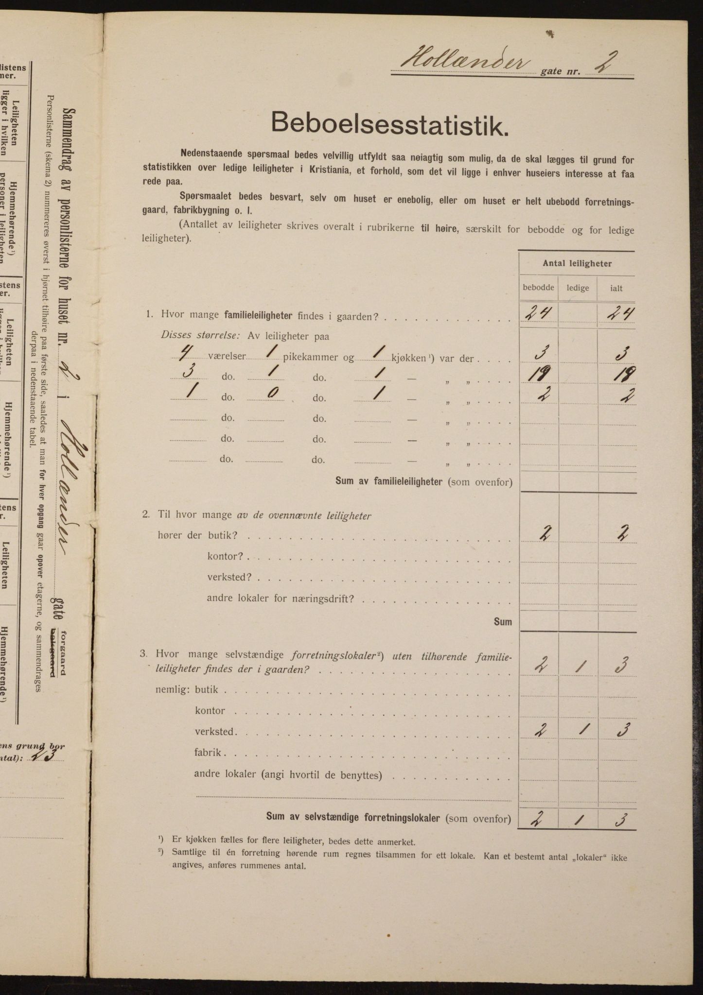 OBA, Municipal Census 1912 for Kristiania, 1912, p. 41027