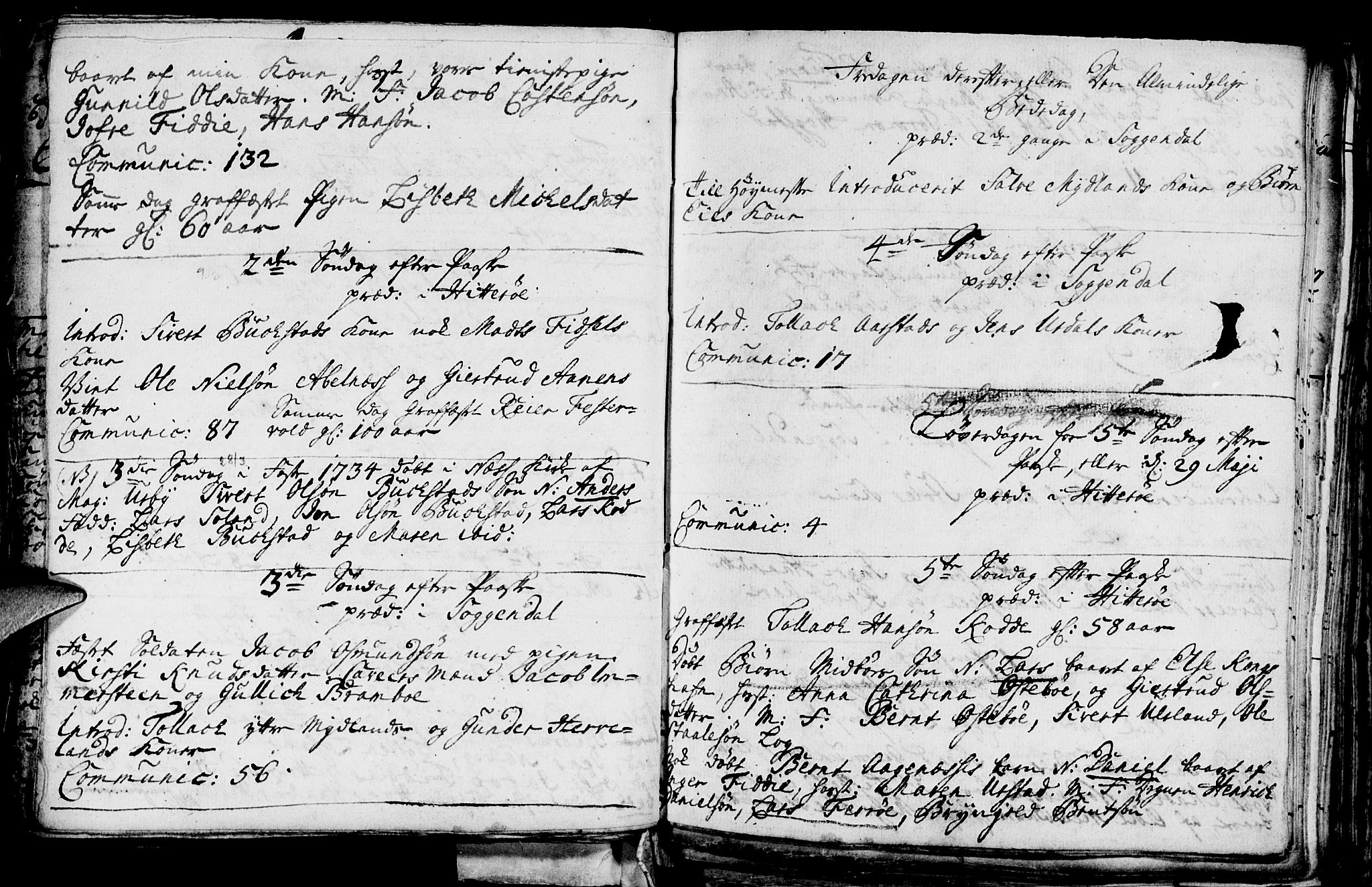 Sokndal sokneprestkontor, AV/SAST-A-101808: Parish register (official) no. A 1, 1729-1740