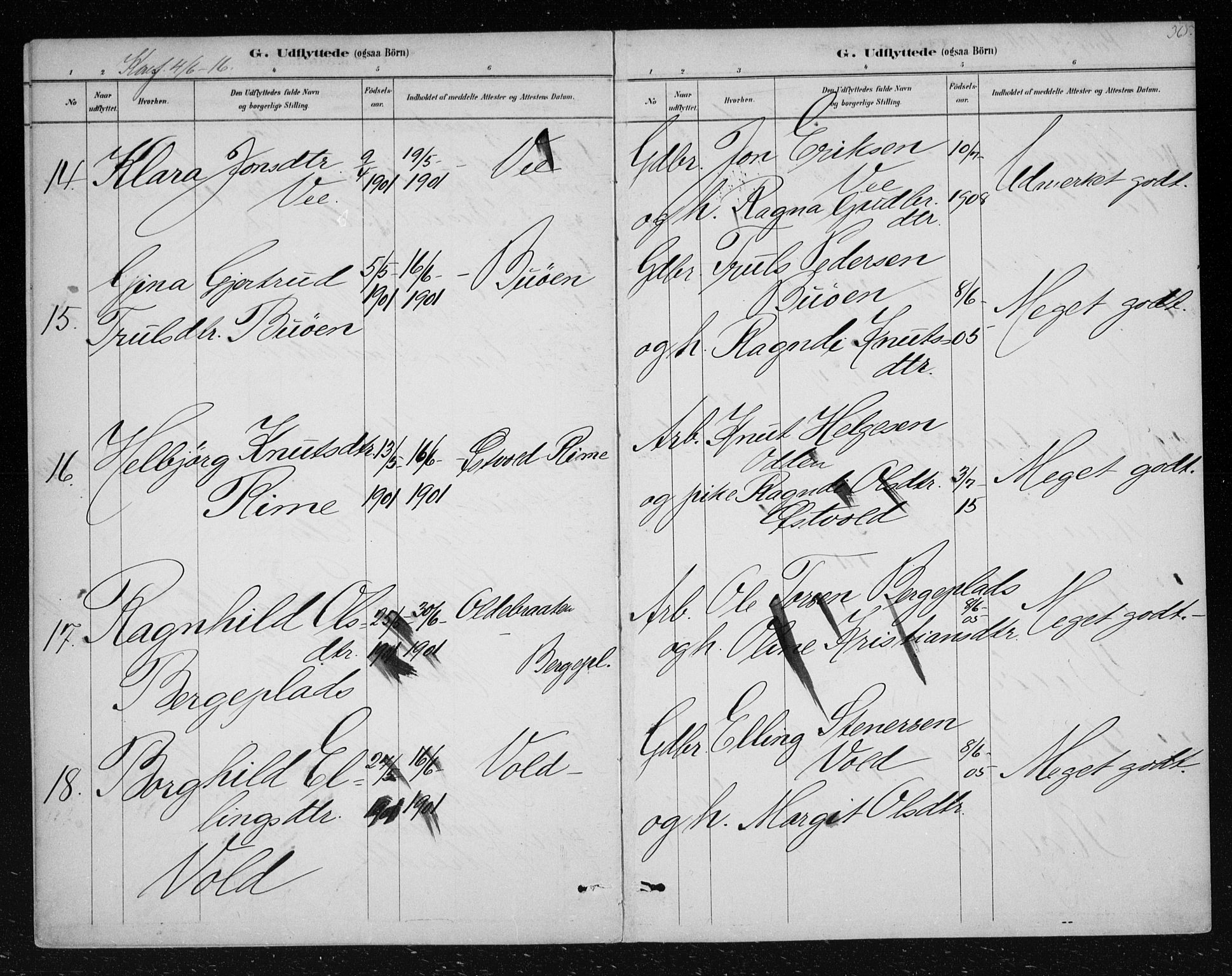 Nes kirkebøker, AV/SAKO-A-236/F/Fa/L0012: Parish register (official) no. 12, 1881-1917, p. 365