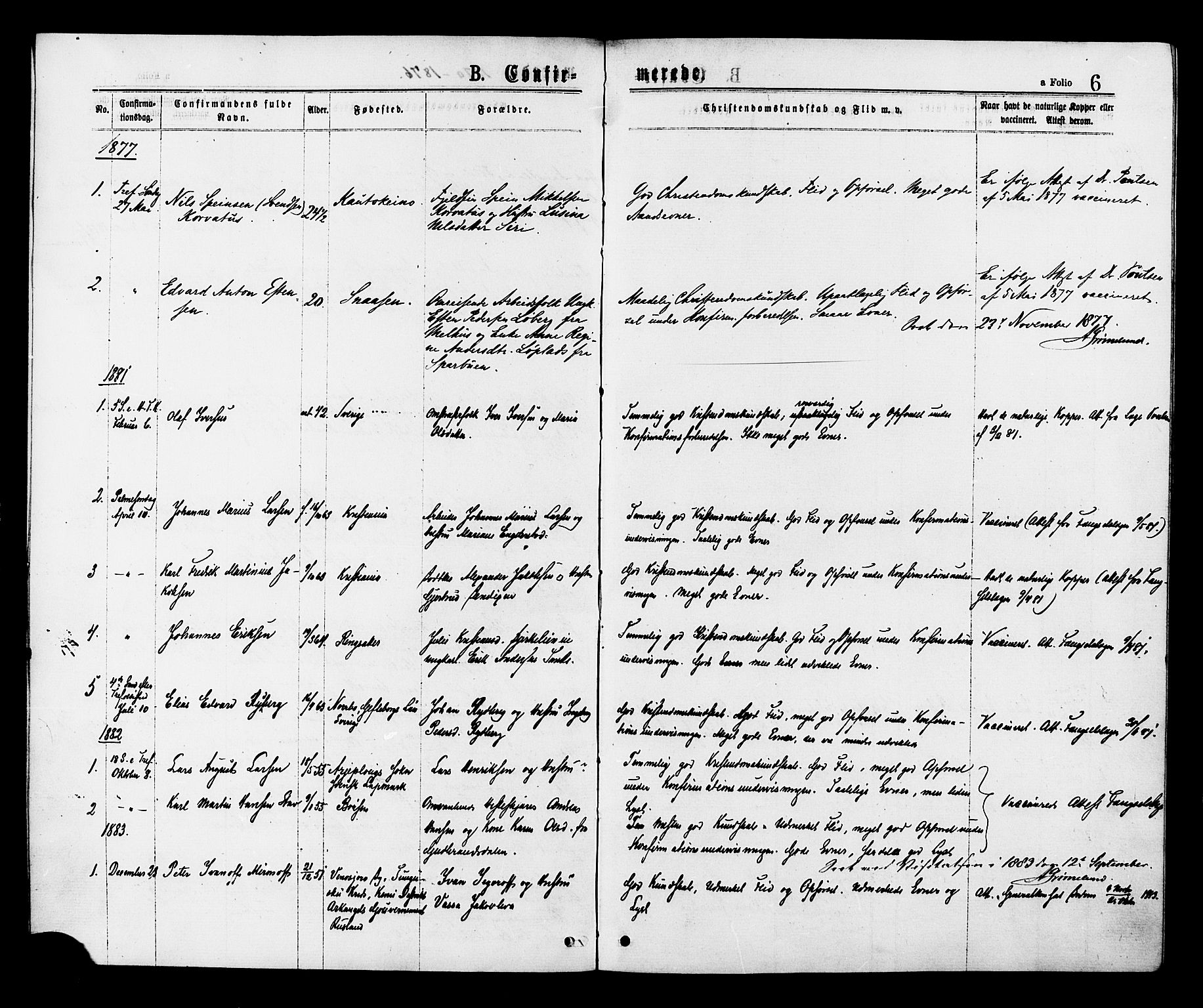 Ministerialprotokoller, klokkerbøker og fødselsregistre - Sør-Trøndelag, SAT/A-1456/624/L0482: Parish register (official) no. 624A03, 1870-1918, p. 6
