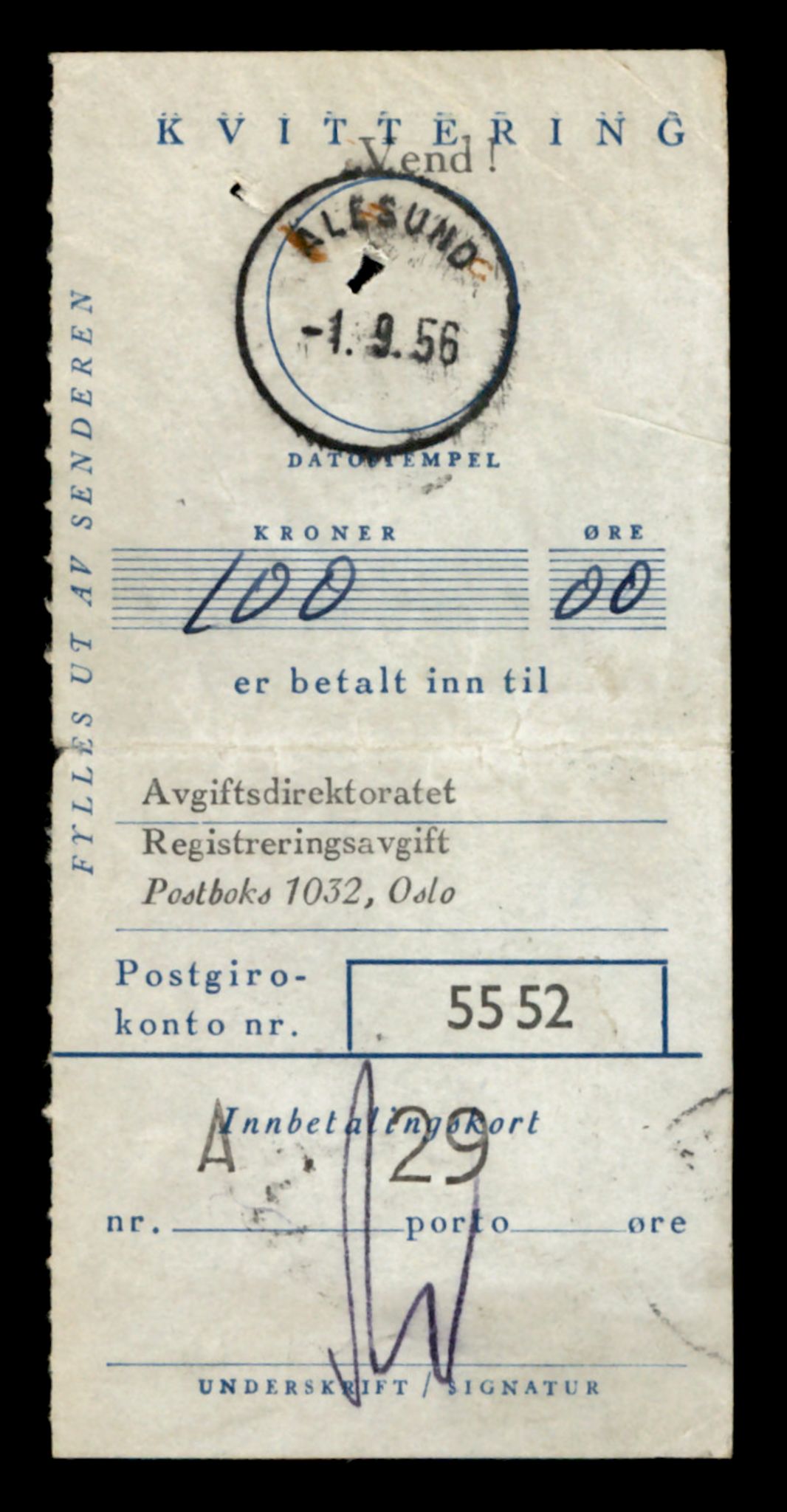 Møre og Romsdal vegkontor - Ålesund trafikkstasjon, AV/SAT-A-4099/F/Fe/L0036: Registreringskort for kjøretøy T 12831 - T 13030, 1927-1998, p. 2999