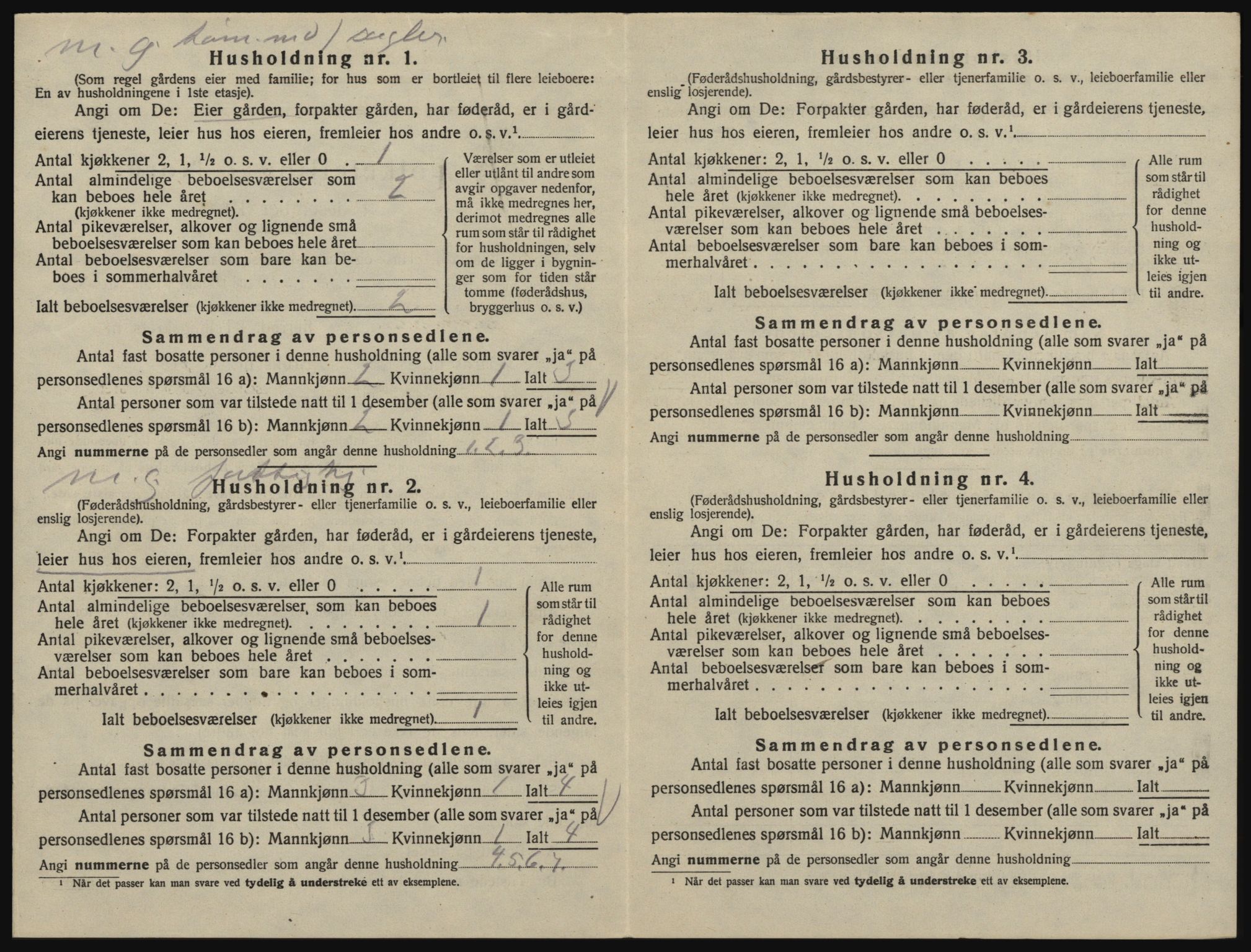 SAO, 1920 census for Glemmen, 1920, p. 1980