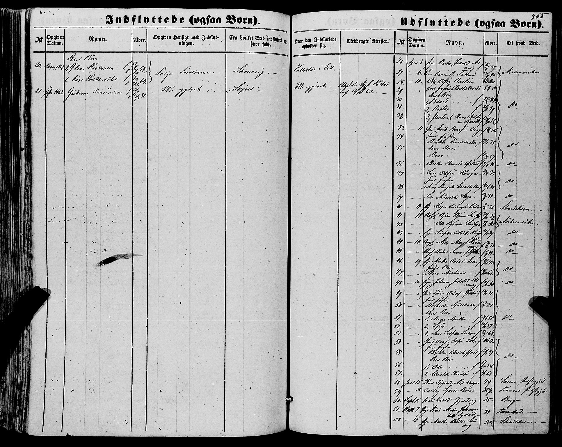 Fjelberg sokneprestembete, SAB/A-75201/H/Haa: Parish register (official) no. A 7, 1851-1867, p. 365