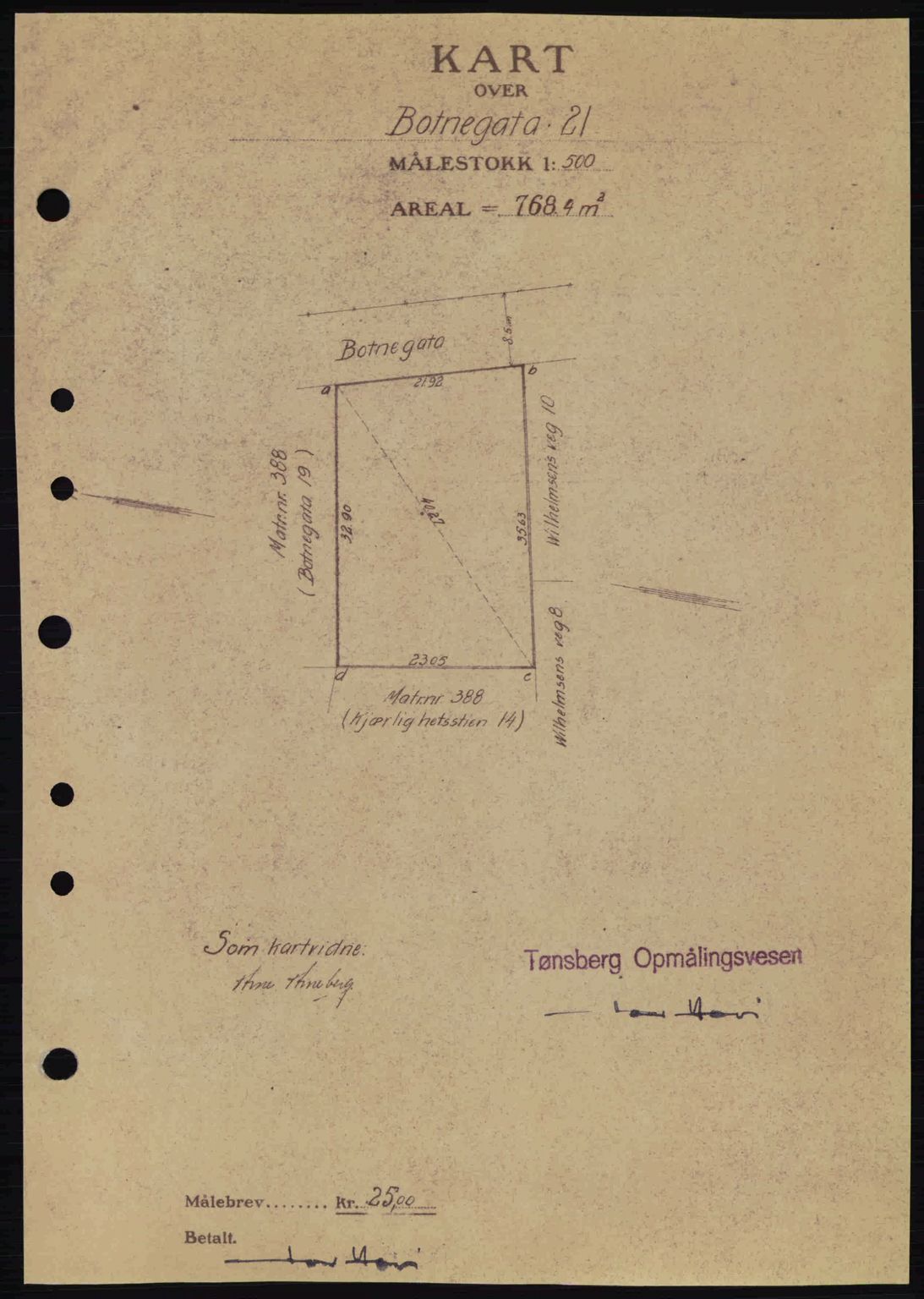 Tønsberg sorenskriveri, AV/SAKO-A-130/G/Ga/Gaa/L0014: Mortgage book no. A14, 1943-1944, Diary no: : 2439/1943