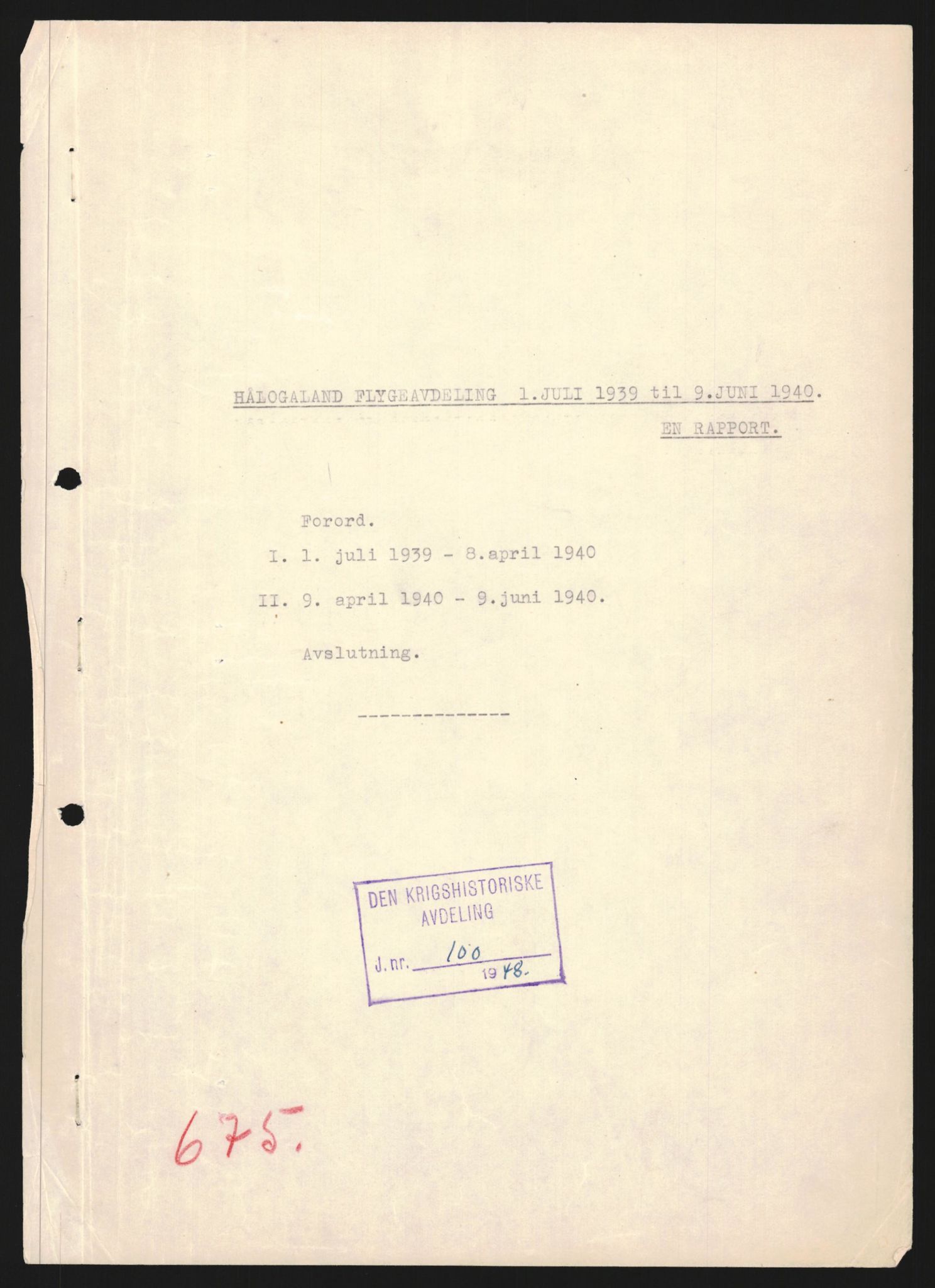 Forsvaret, Forsvarets krigshistoriske avdeling, AV/RA-RAFA-2017/Y/Yb/L0156: II-C-11-670-675  -  6. Divisjon: Hålogaland ingeniørbataljon, 1940, p. 570