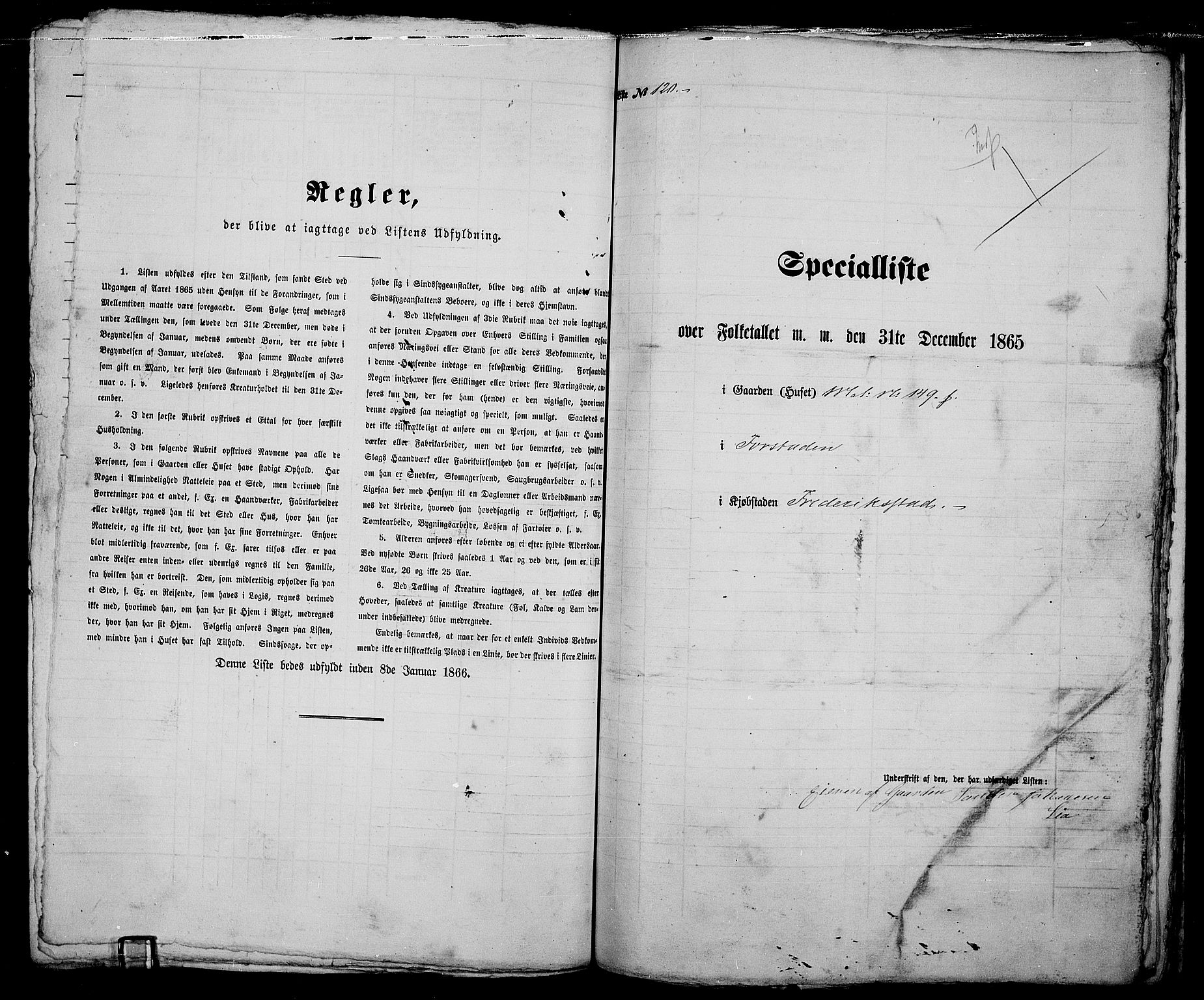 RA, 1865 census for Fredrikstad/Fredrikstad, 1865, p. 262